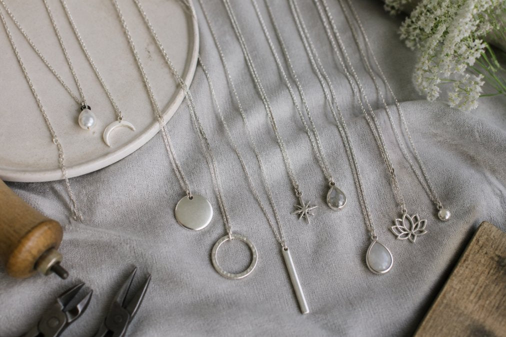 Affordable Silver Necklaces: 9 Handcrafted Styles