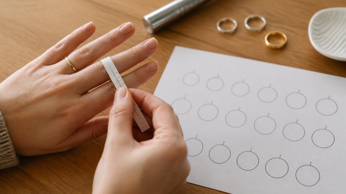 How to Find Ring Size Using a Printable Chart