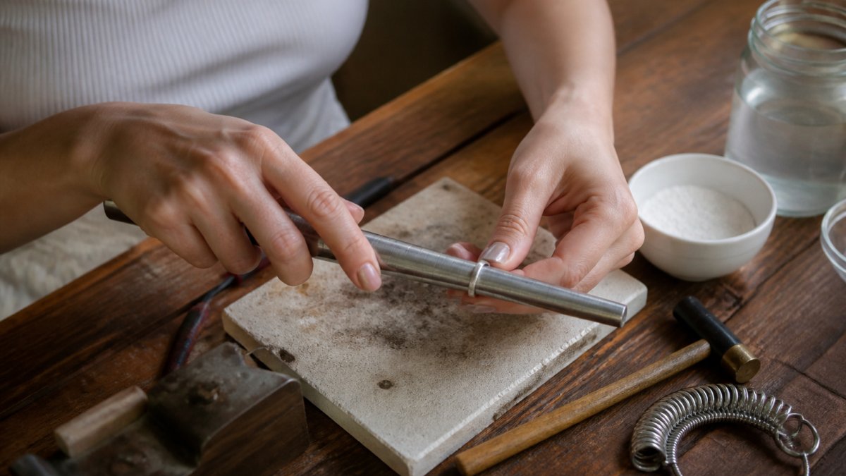 How to Resize a Silver Ring at Home