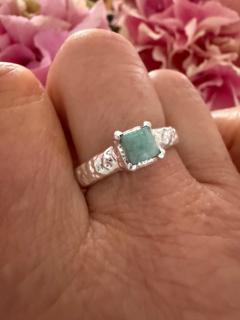 Amazonite Ring