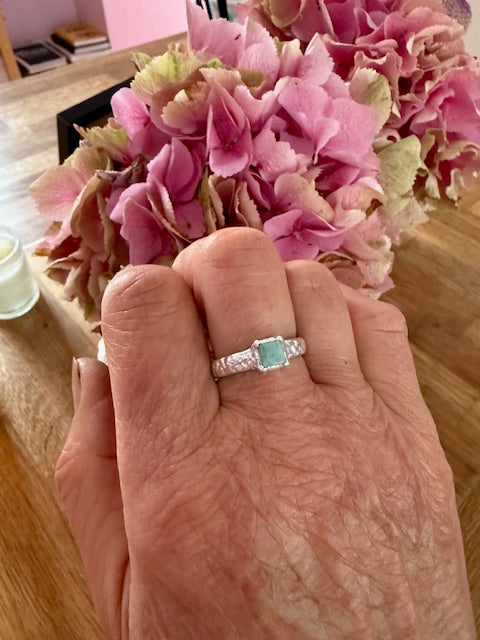 Amazonite Ring
