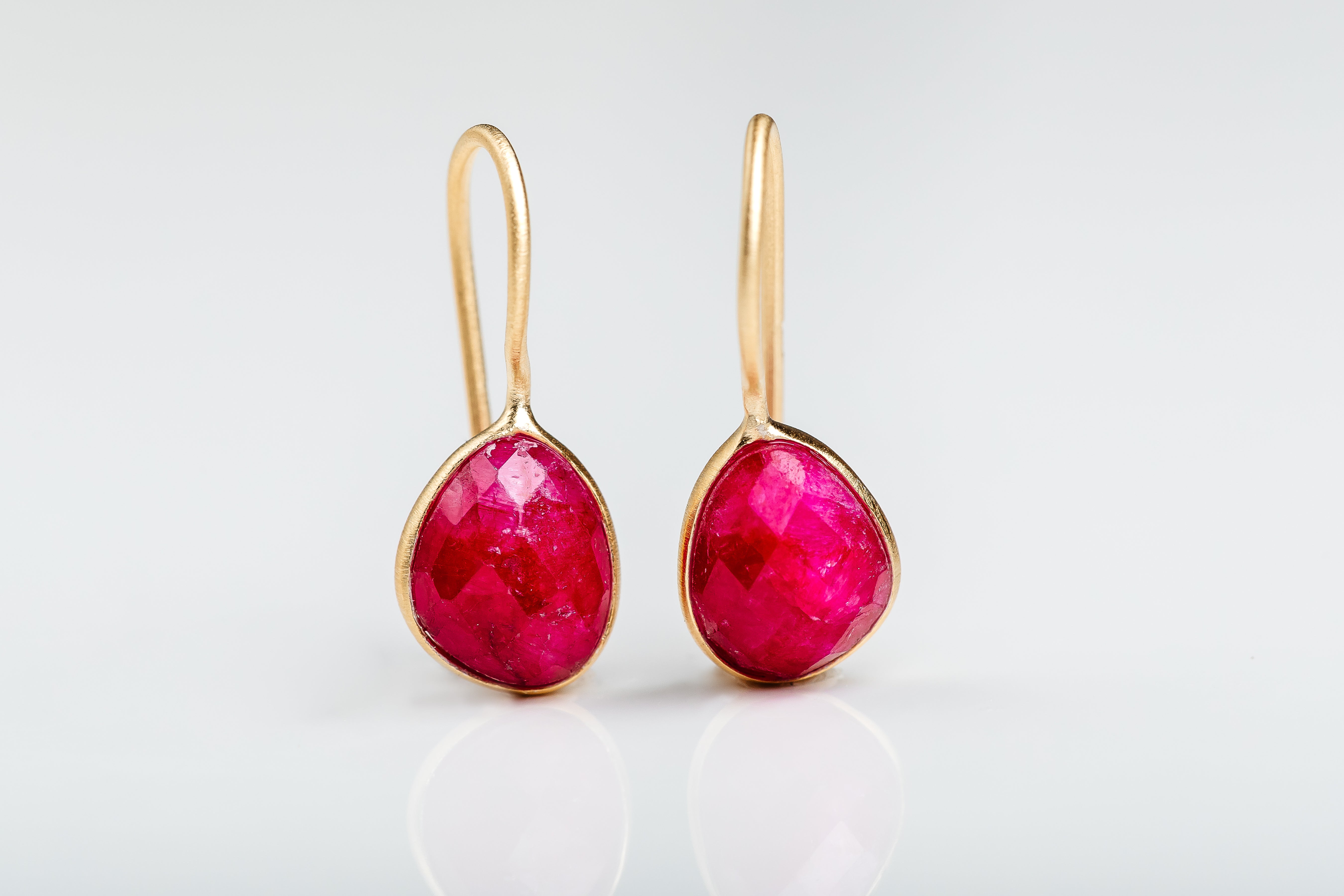 Gold Crystal Earrings