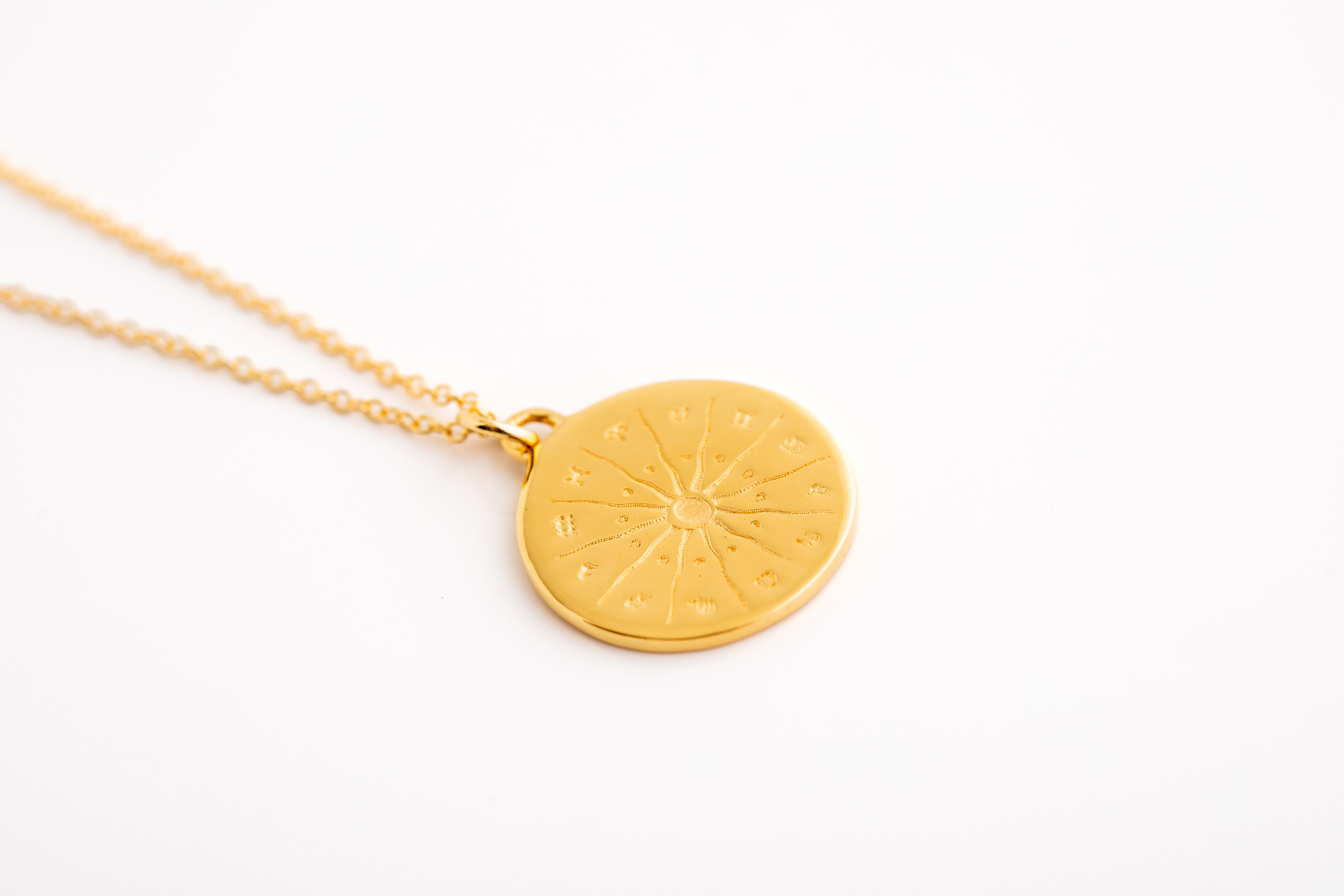 Zodiac Pendant Necklace