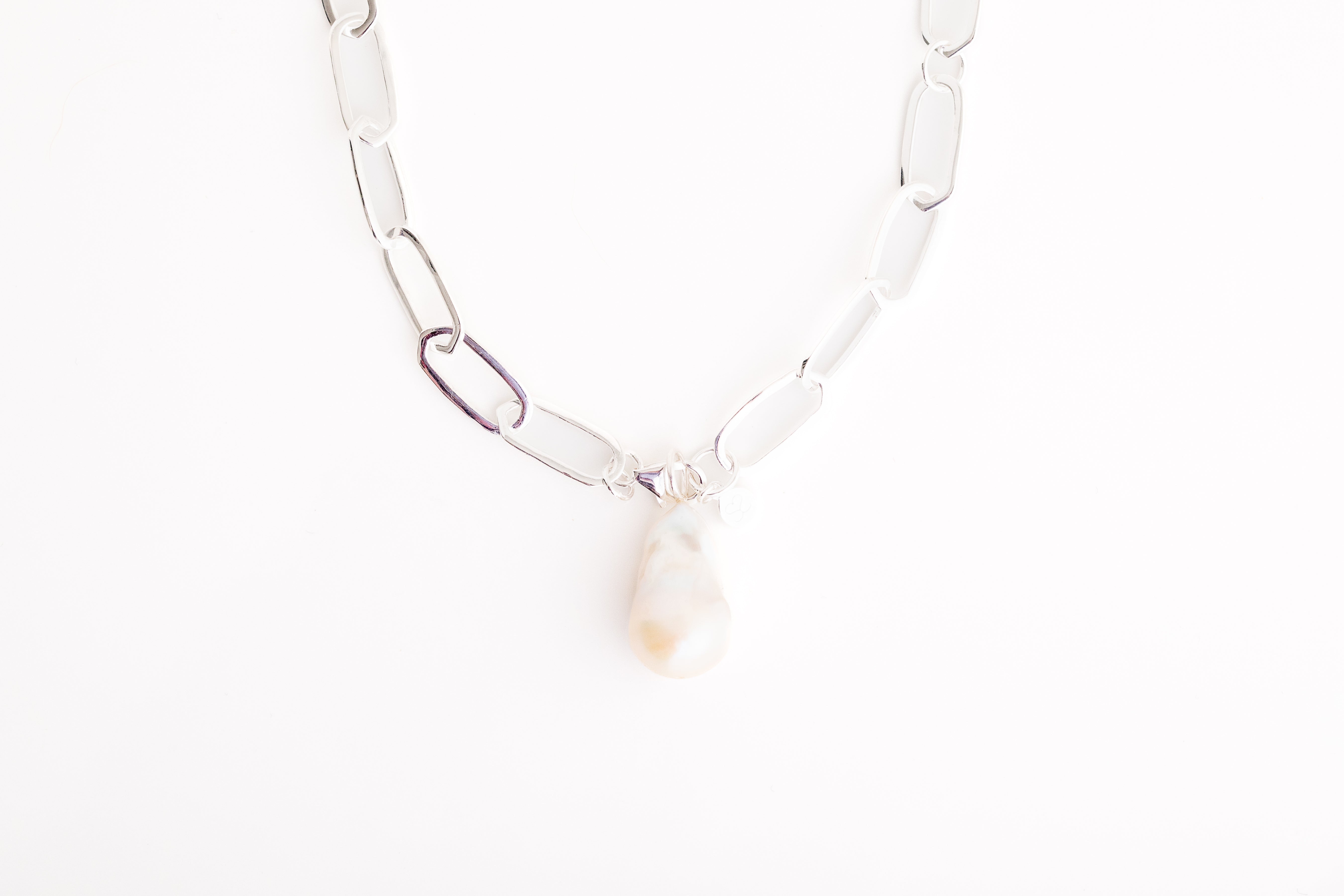 Large Silver Baroque Pearl