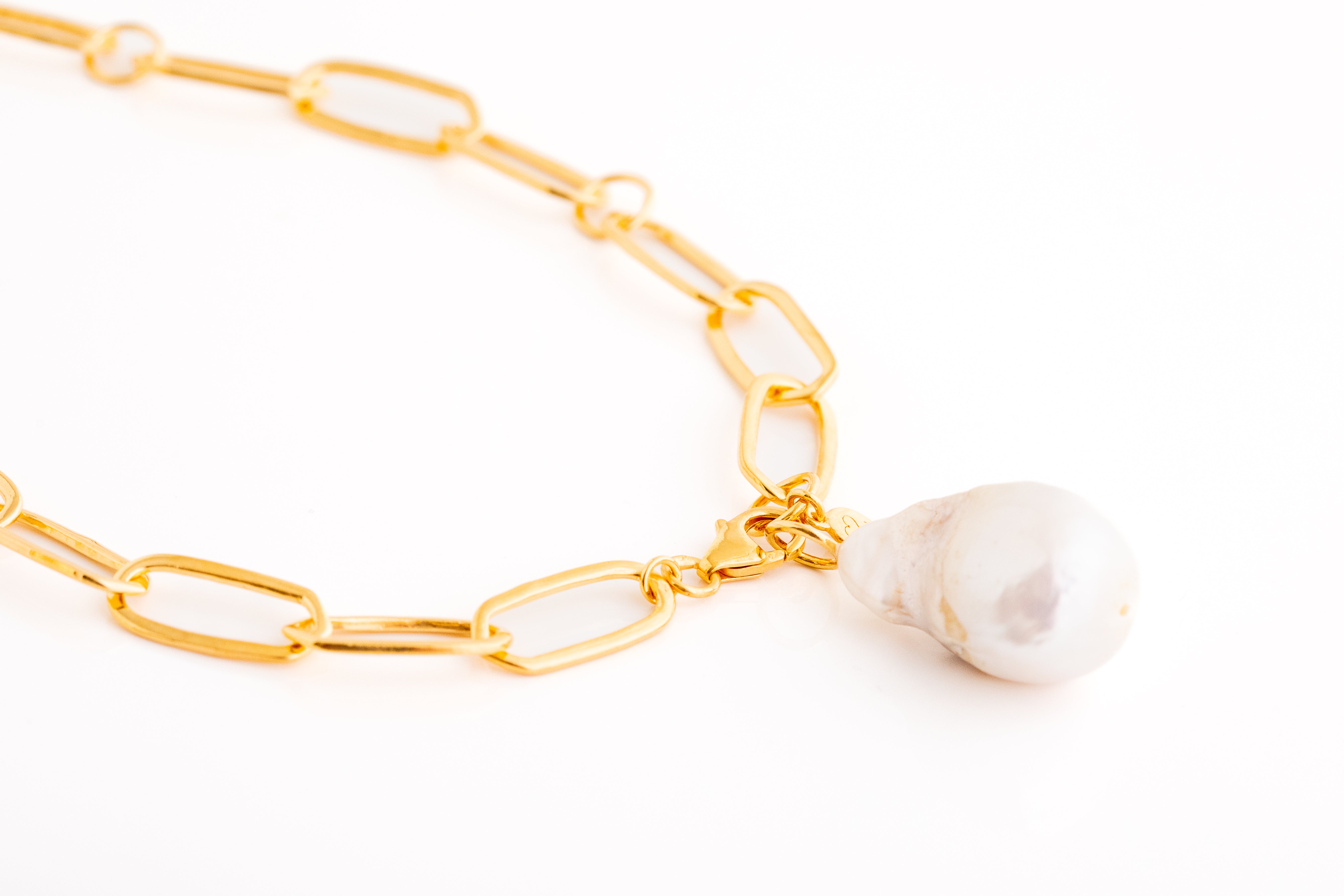 Large Gold Baroque Pearl