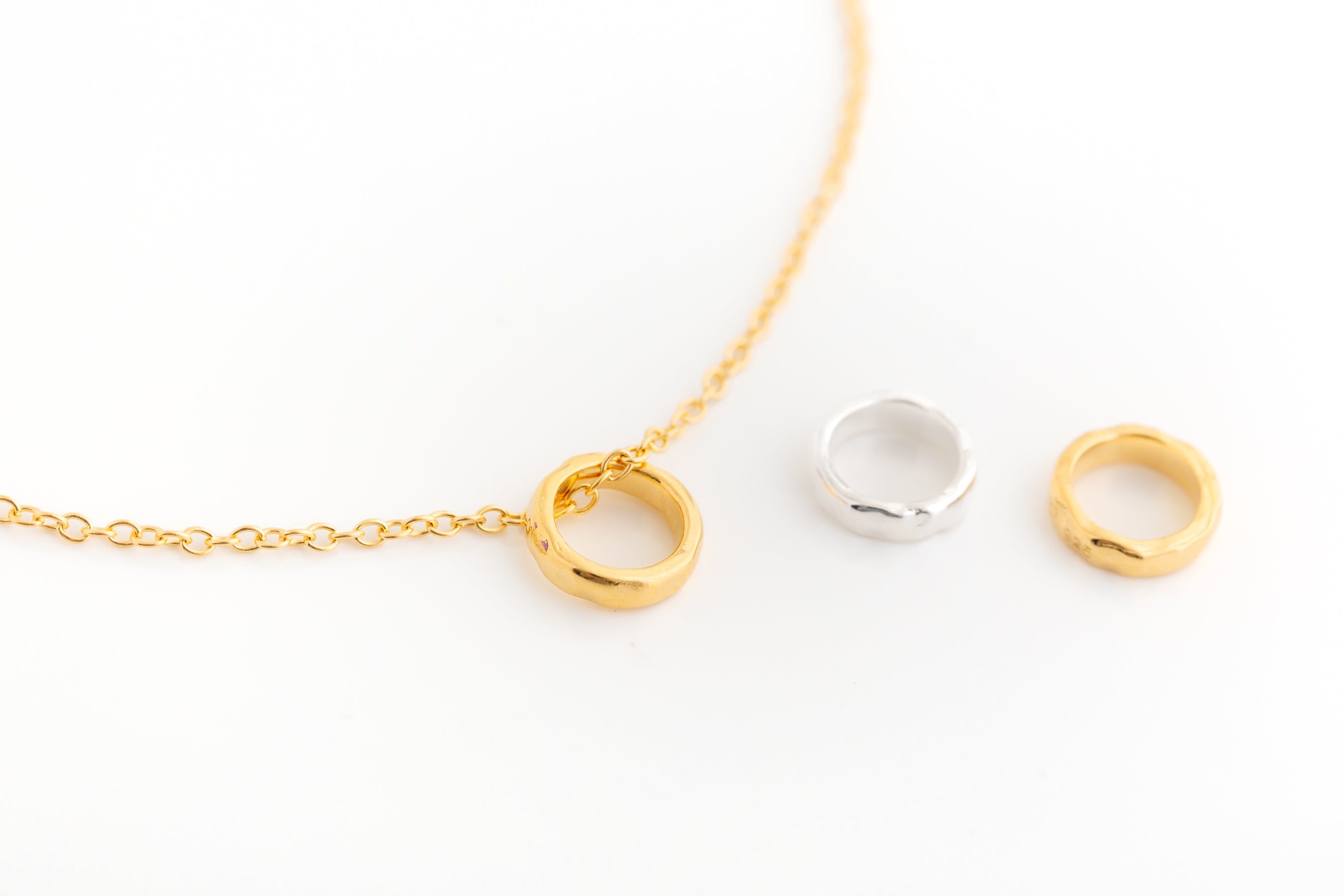 Add on Necklace Hoops