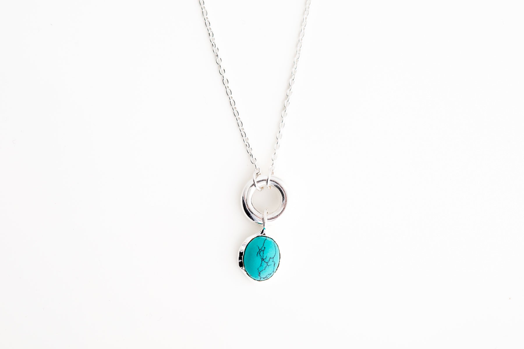 Turquoise and Silver Necklace