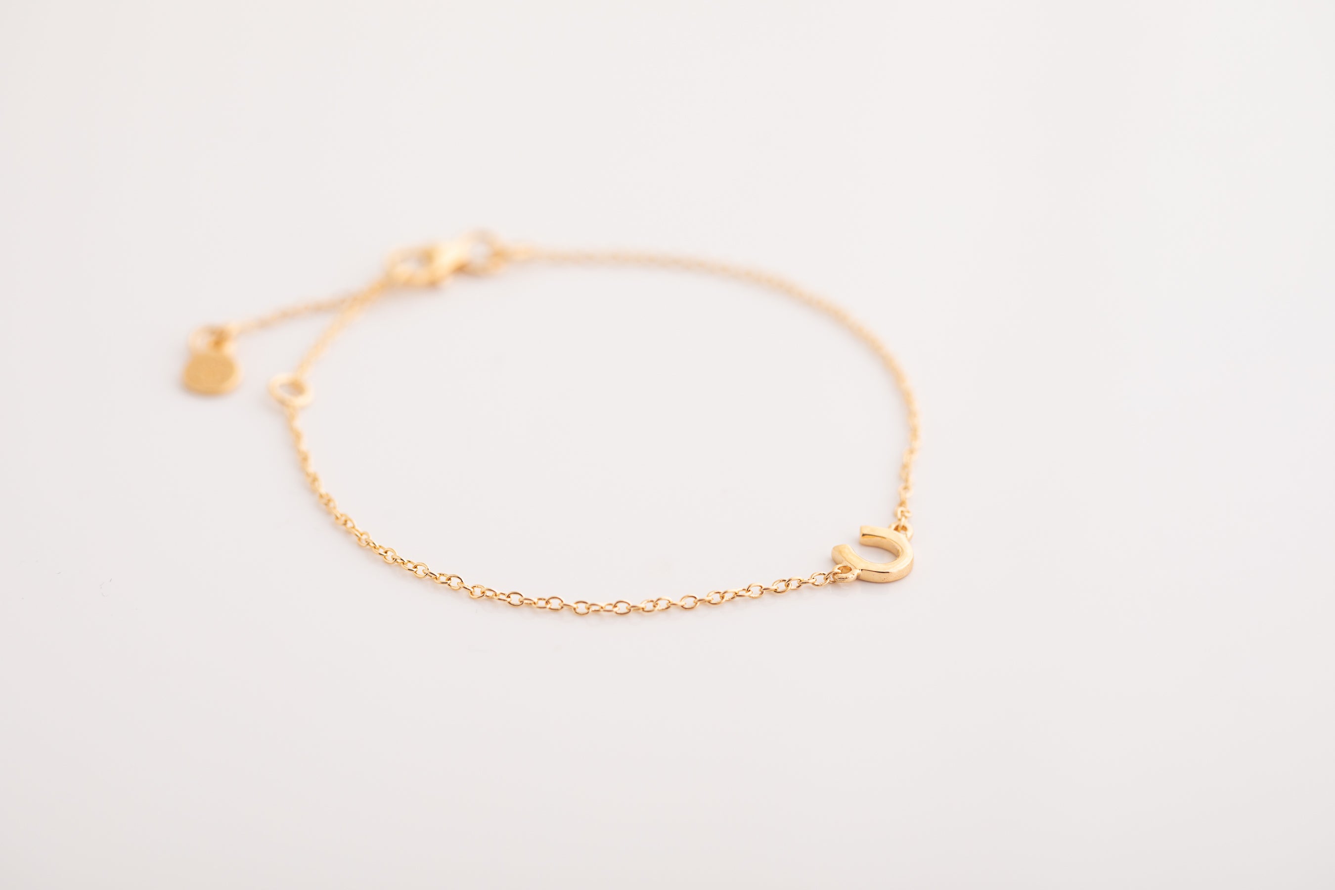 Gold Horseshoe Bracelet