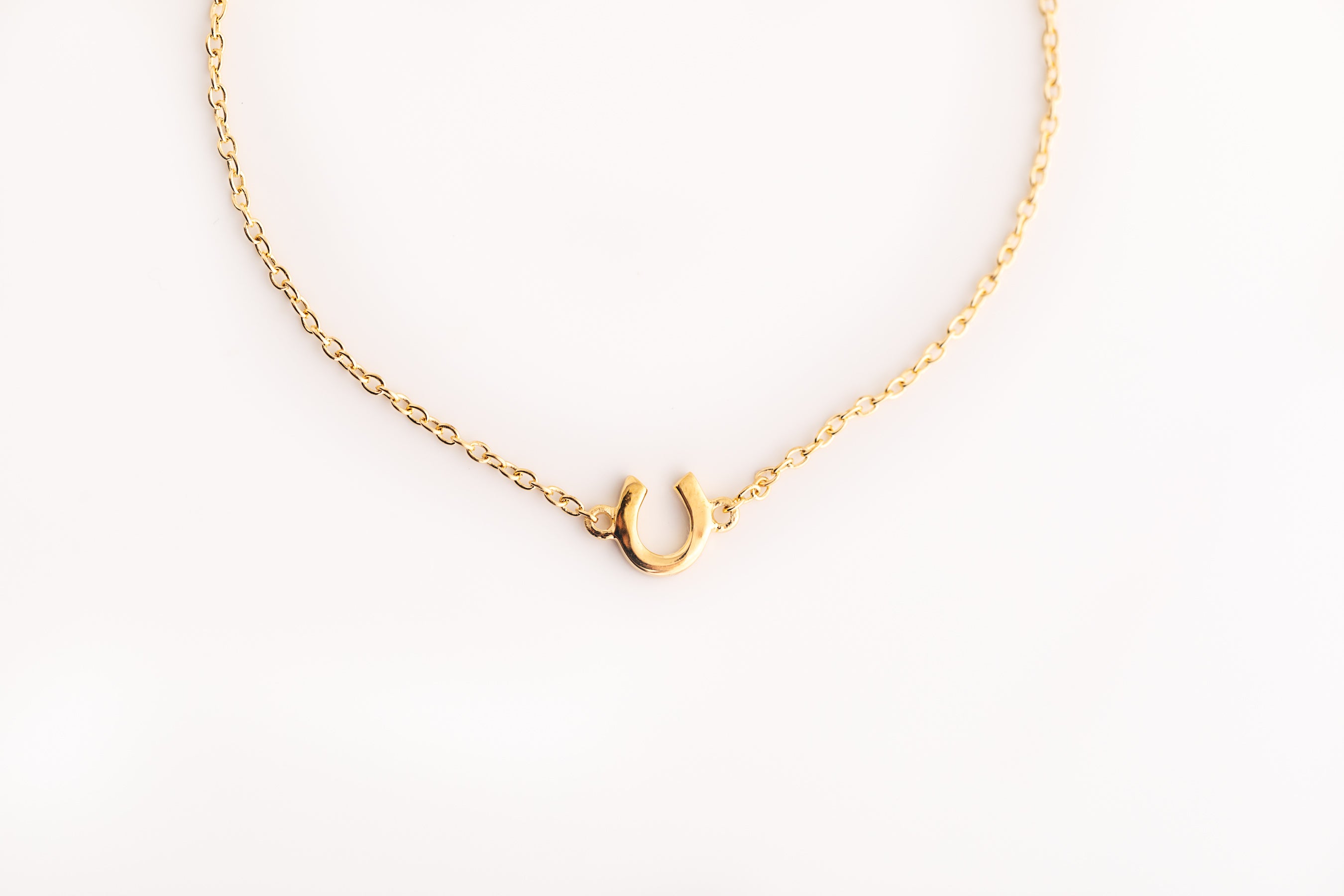 Gold Horseshoe Bracelet