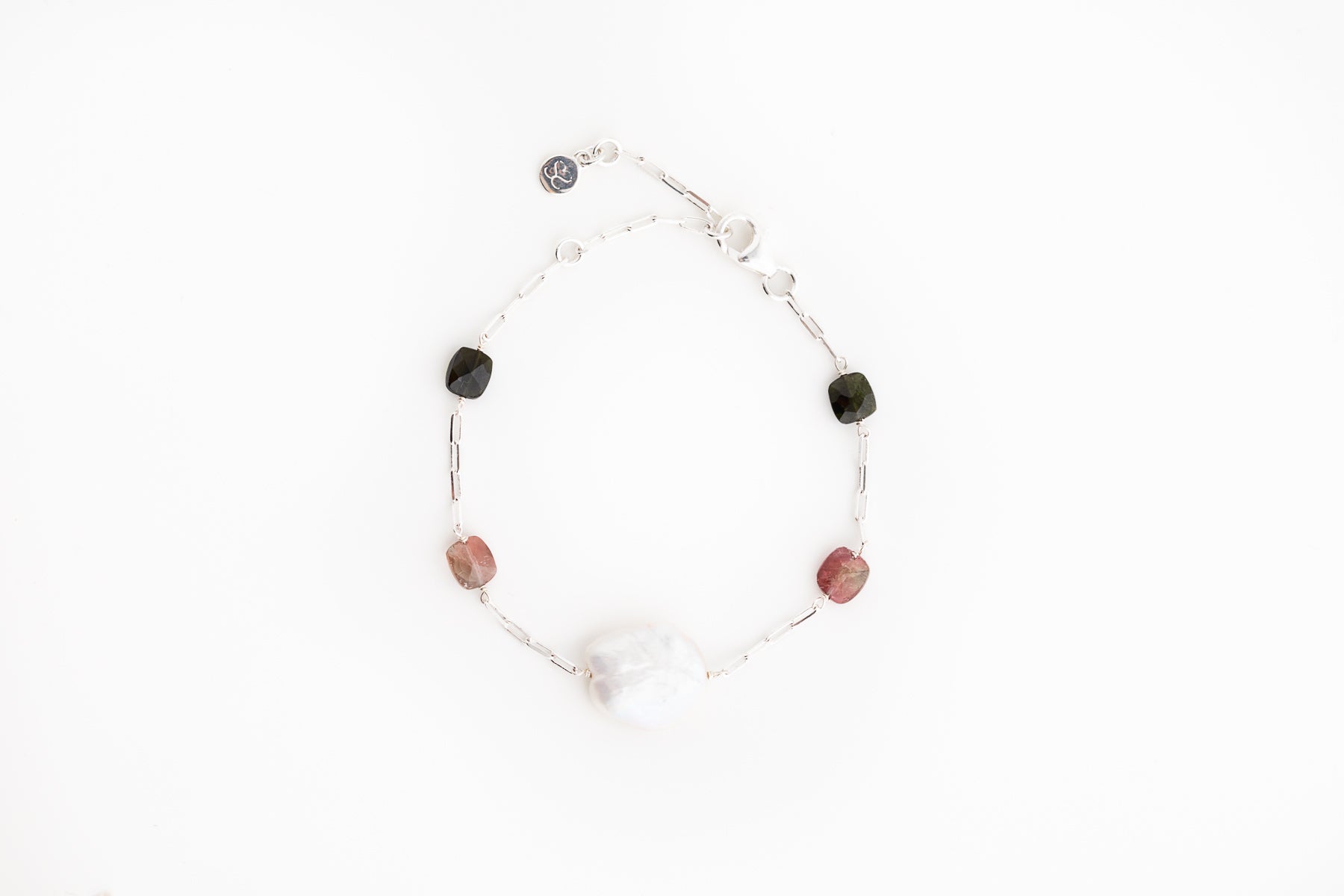 Pearl and Tourmaline Bracelet