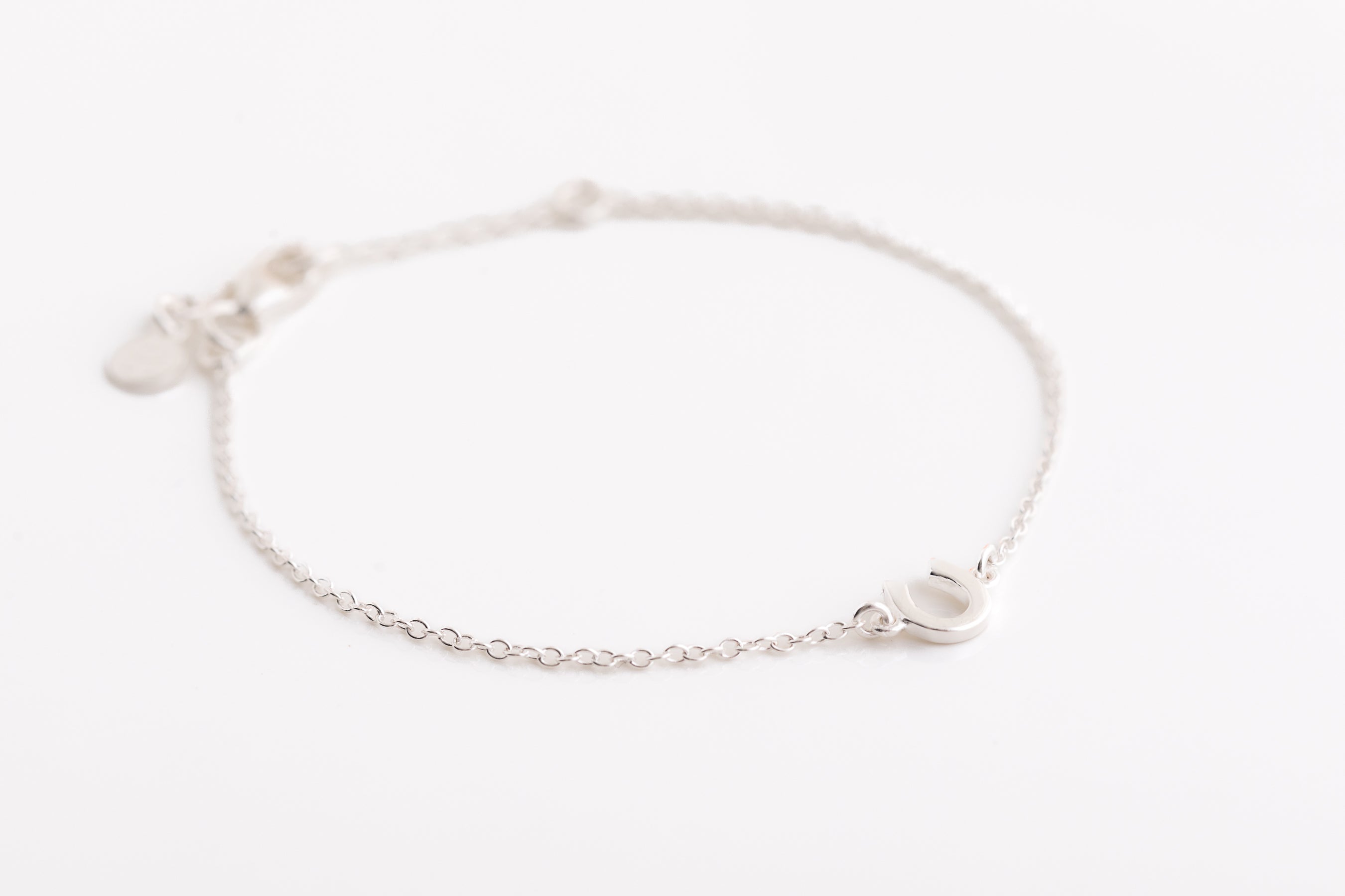 Silver Horseshoe Bracelet