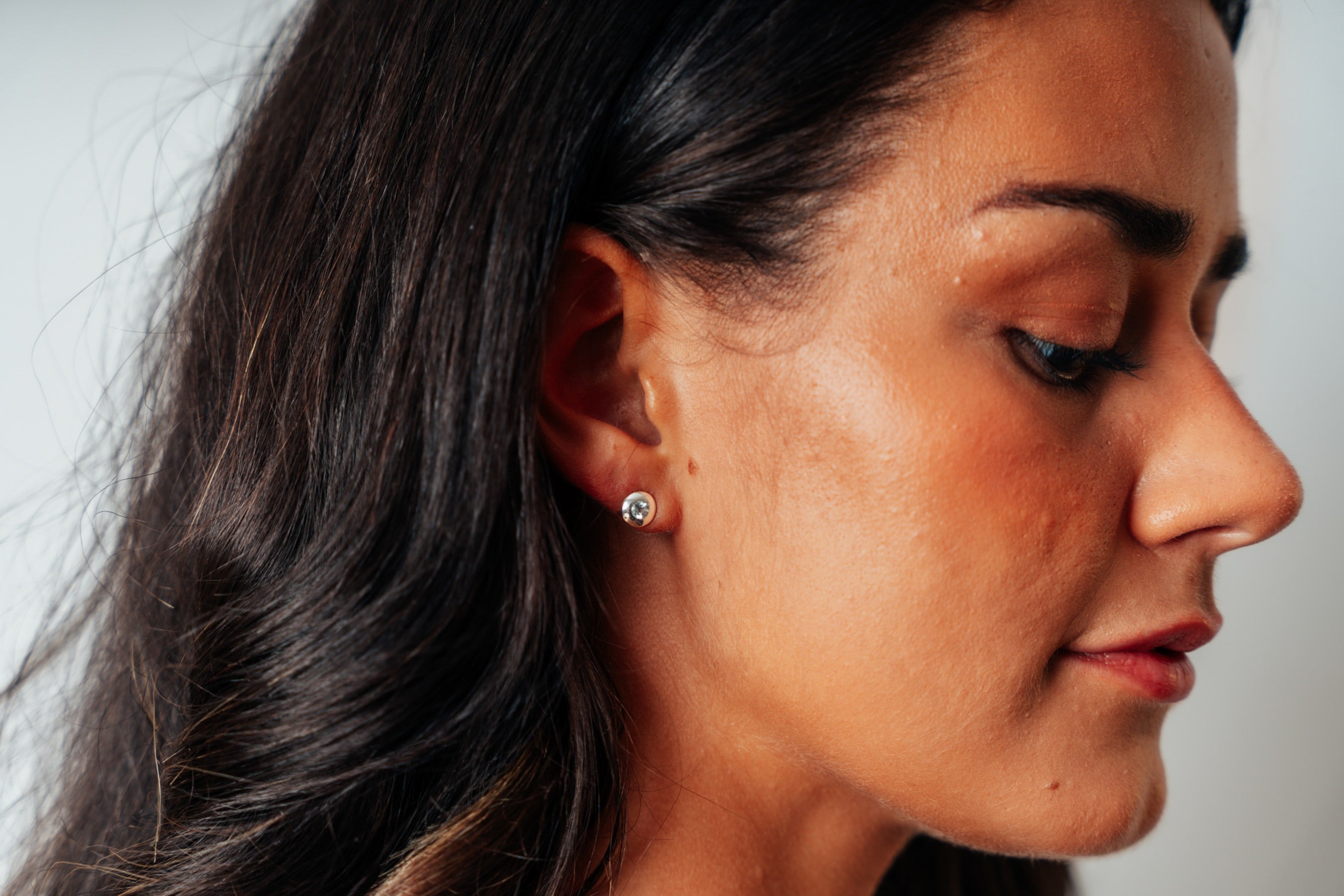 Silver Topaz Earrings