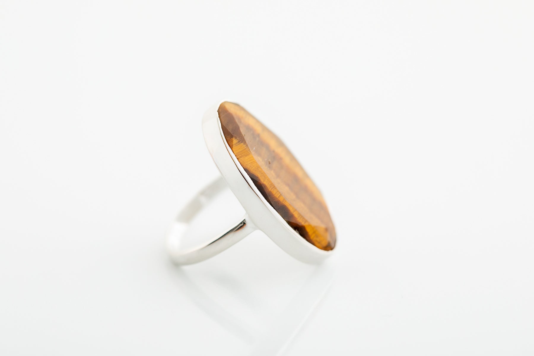 Large Tiger's Eye Ring