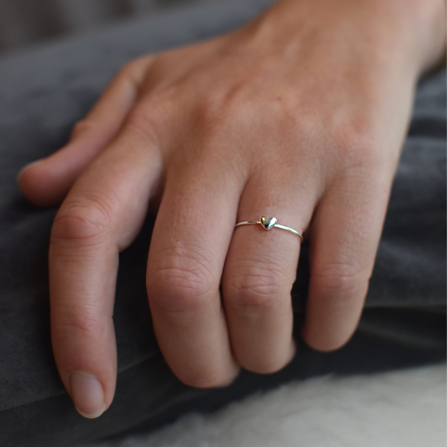 Tiny Heart Ring