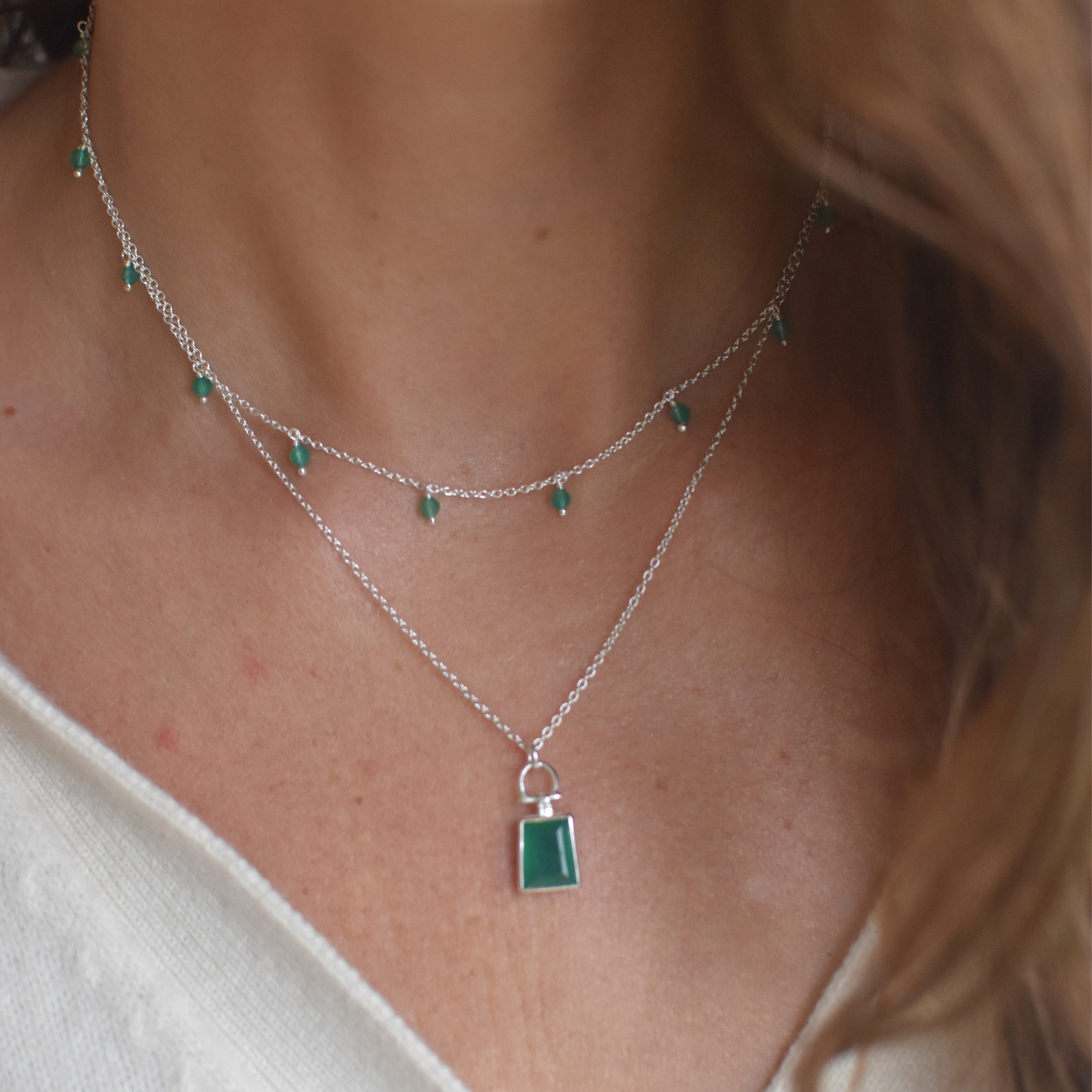 Green Onyx Necklace
