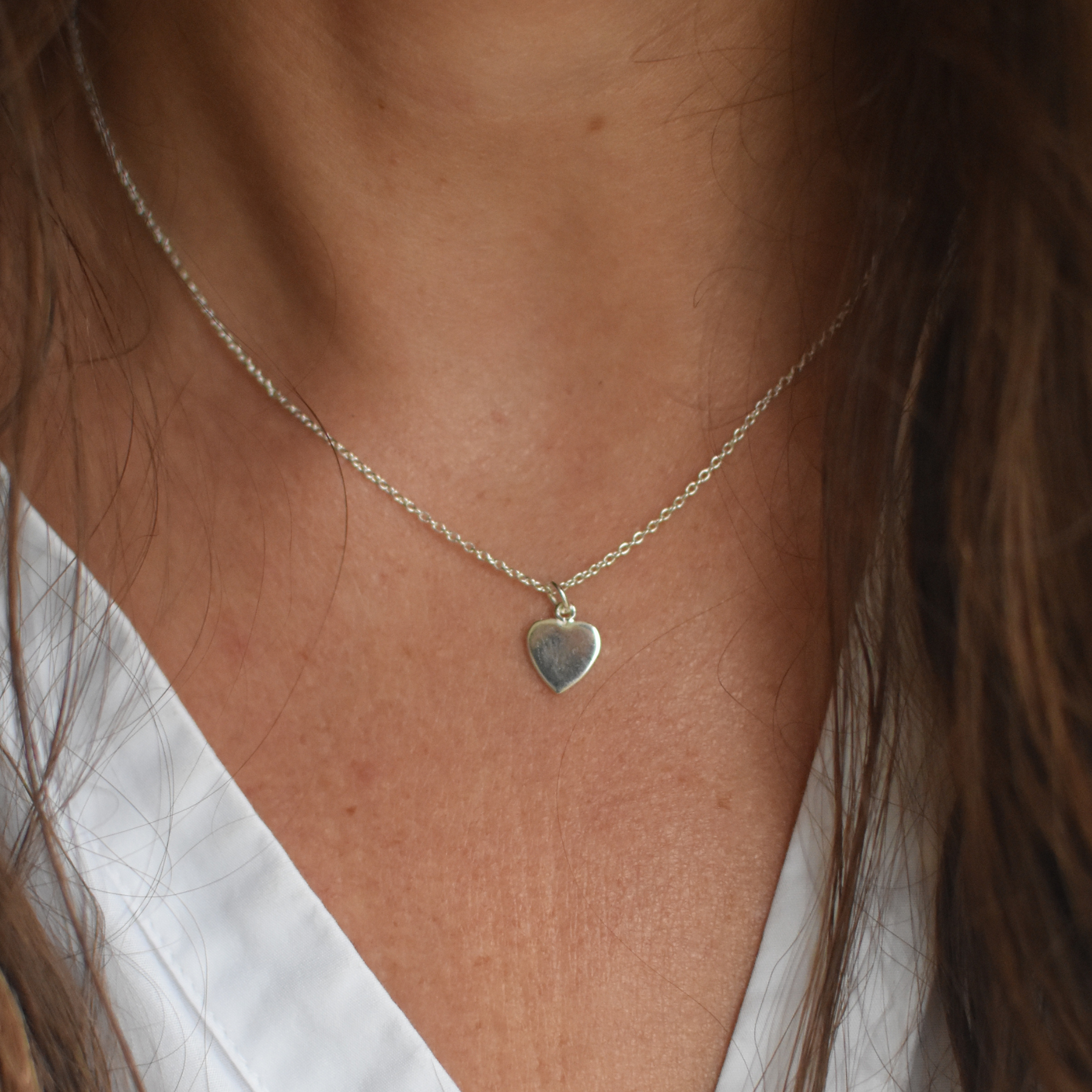 Silver Heart Necklace