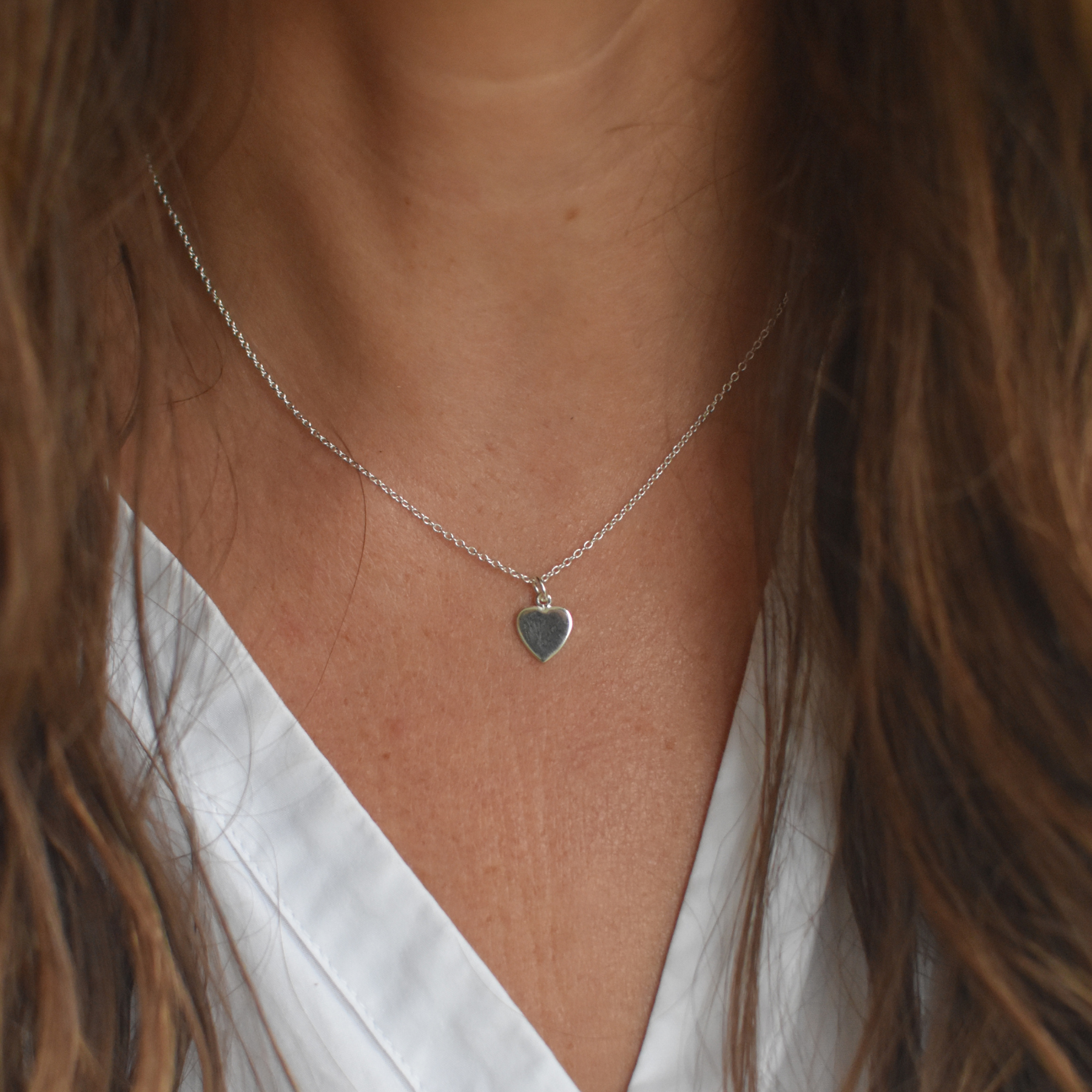 Silver Heart Necklace