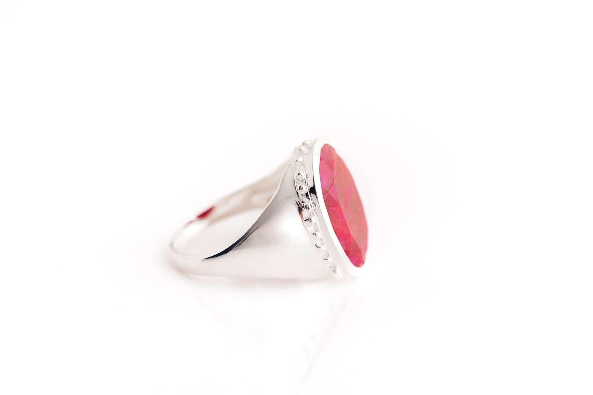 Oval Ruby Ring