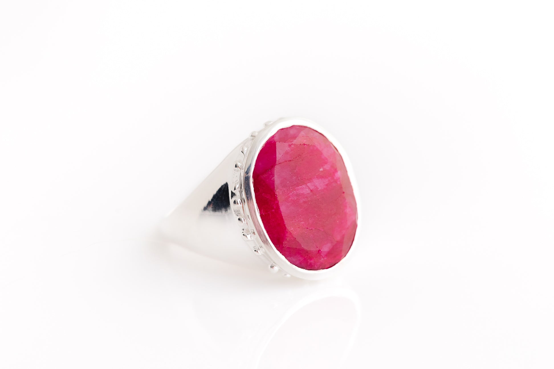 Oval Ruby Ring