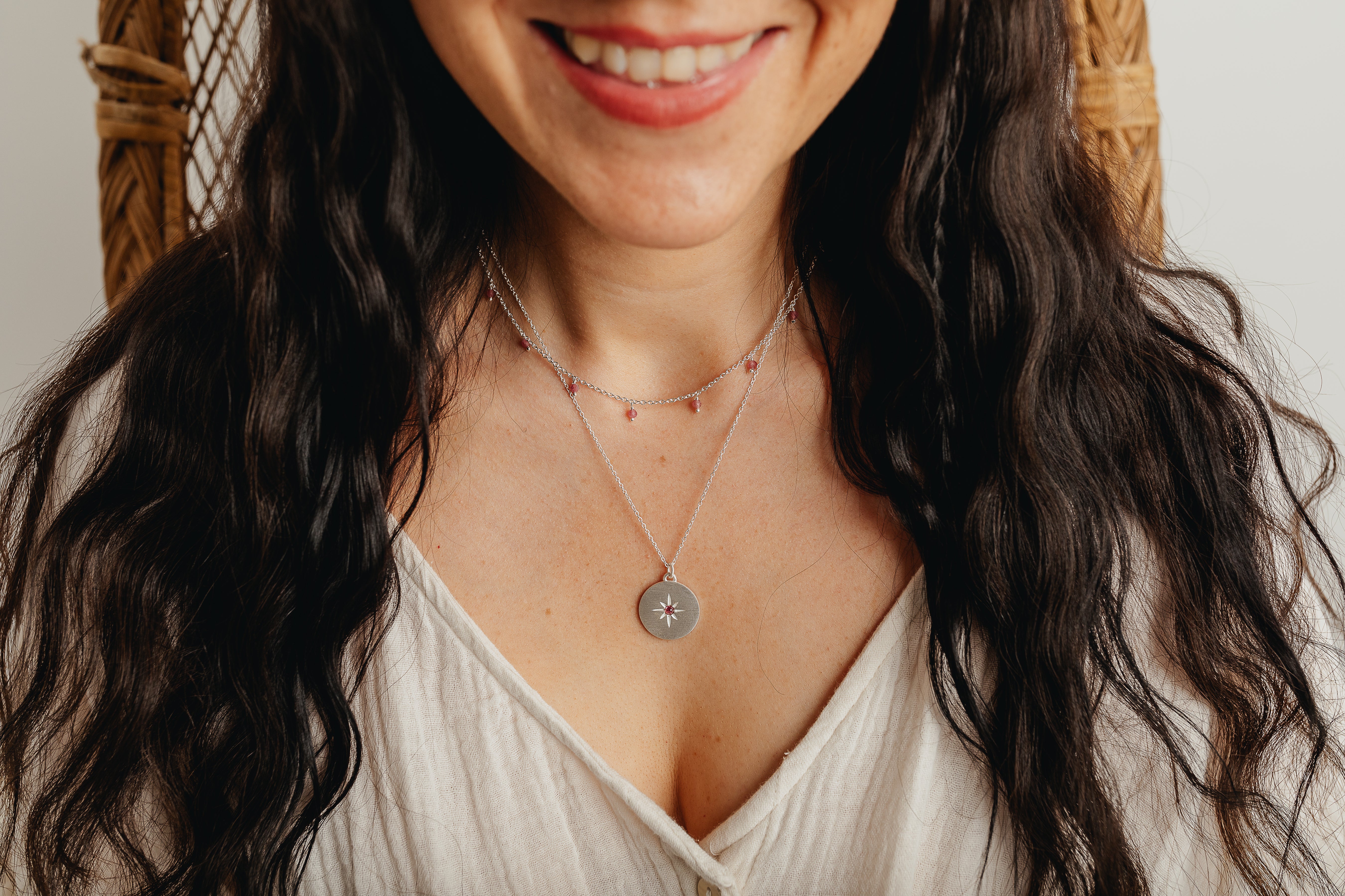 Silver Boho Necklace