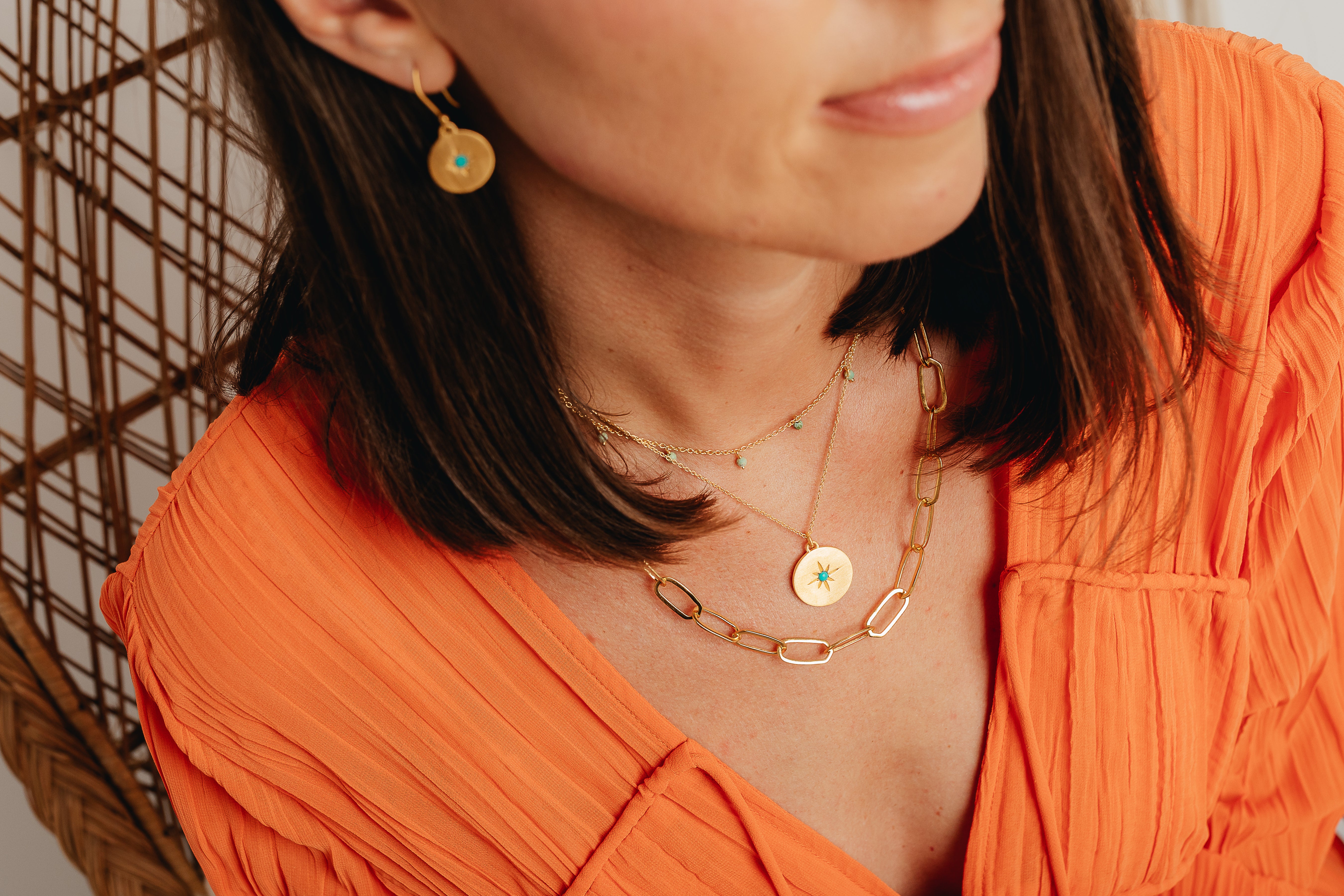 Gold Boho Necklace