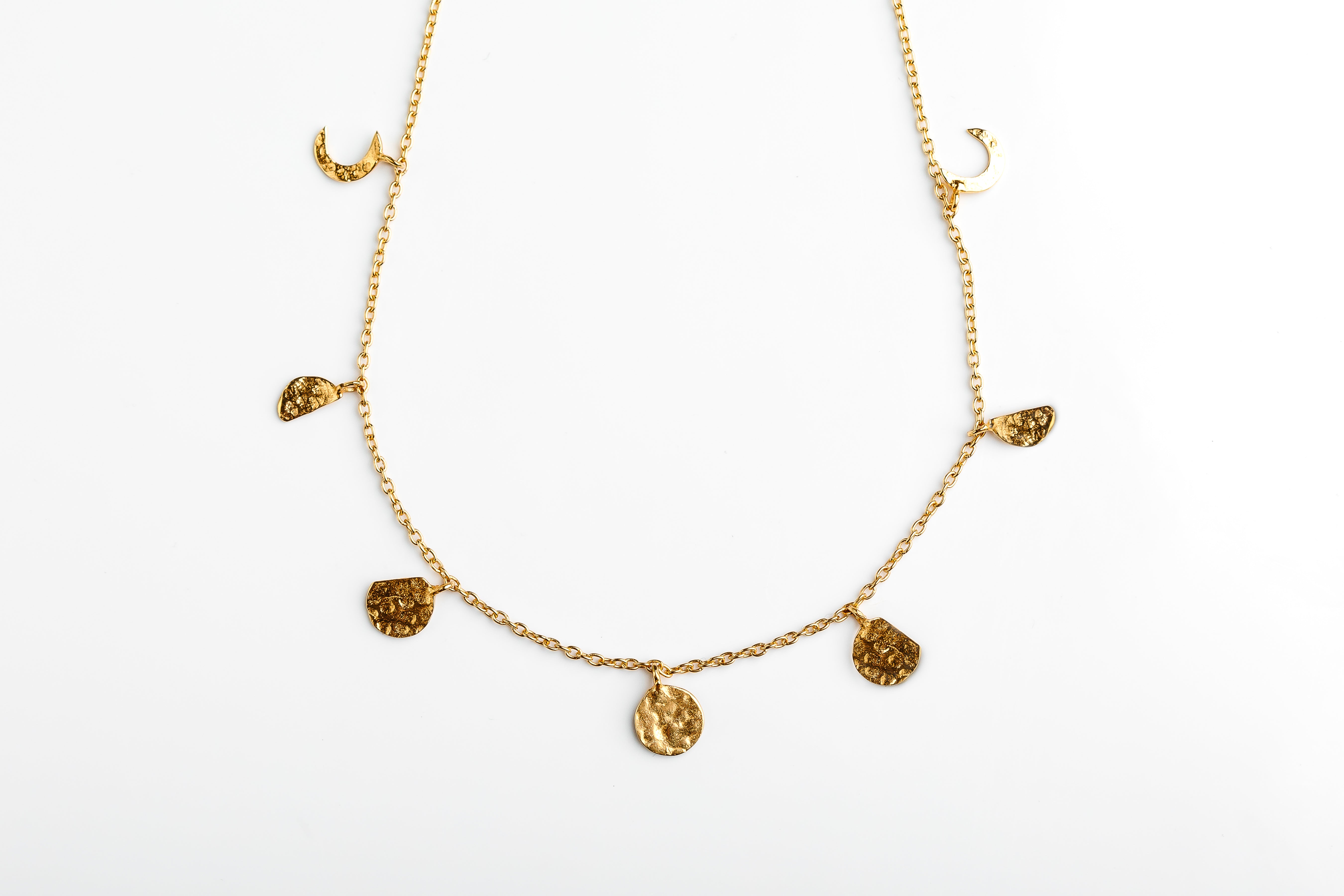 Gold Lunar Necklace