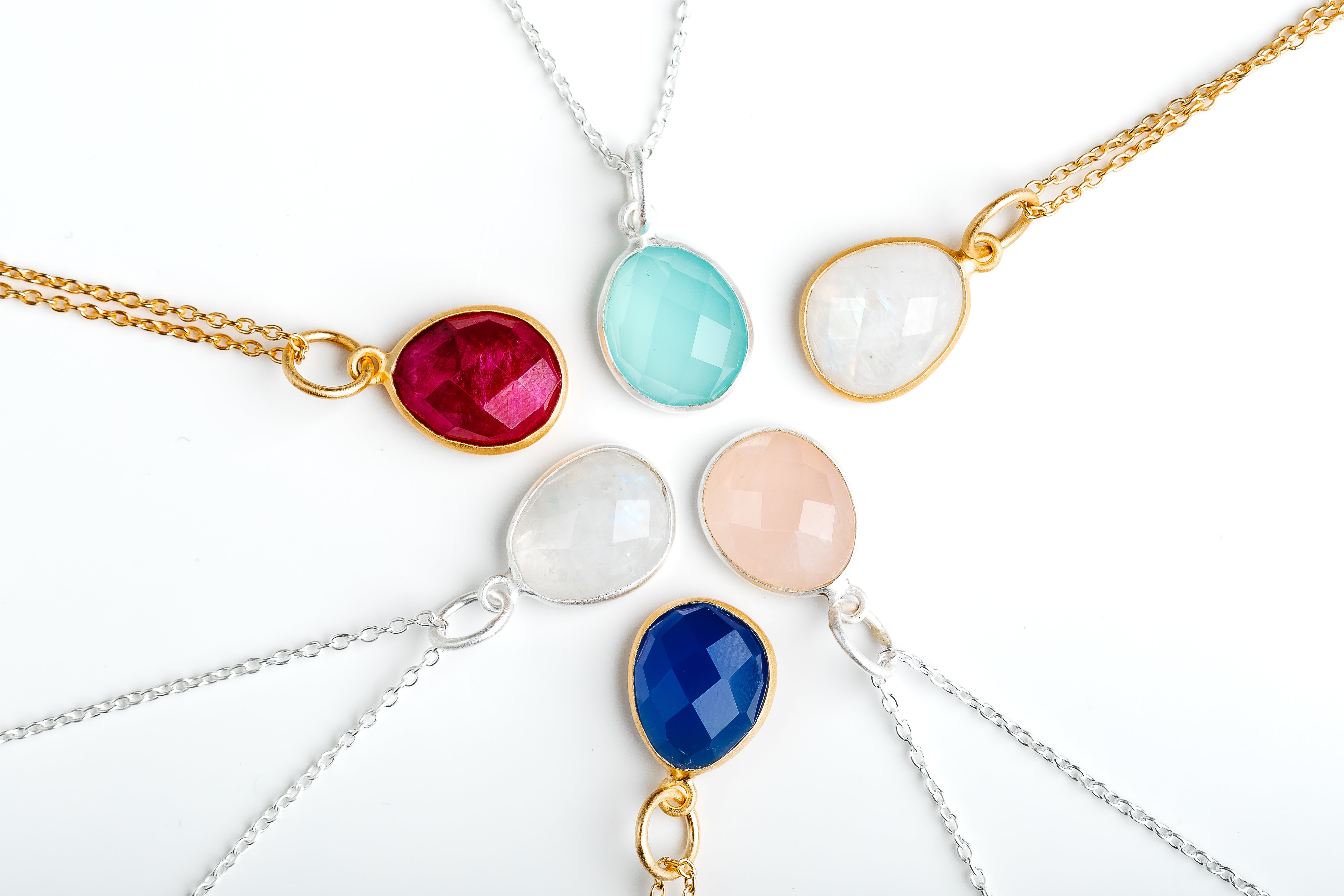 Gold Crystal Necklace