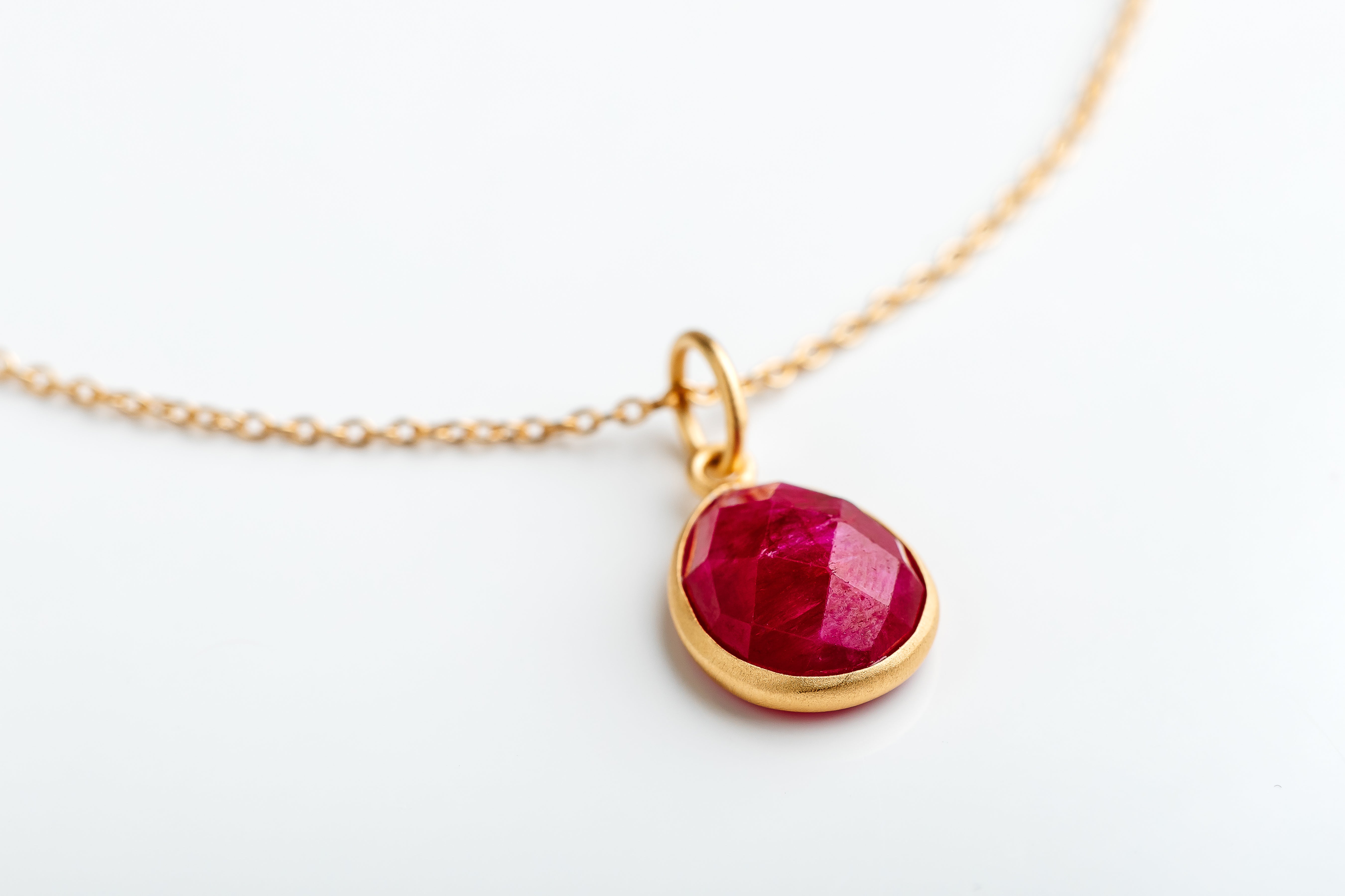 Gold Crystal Necklace