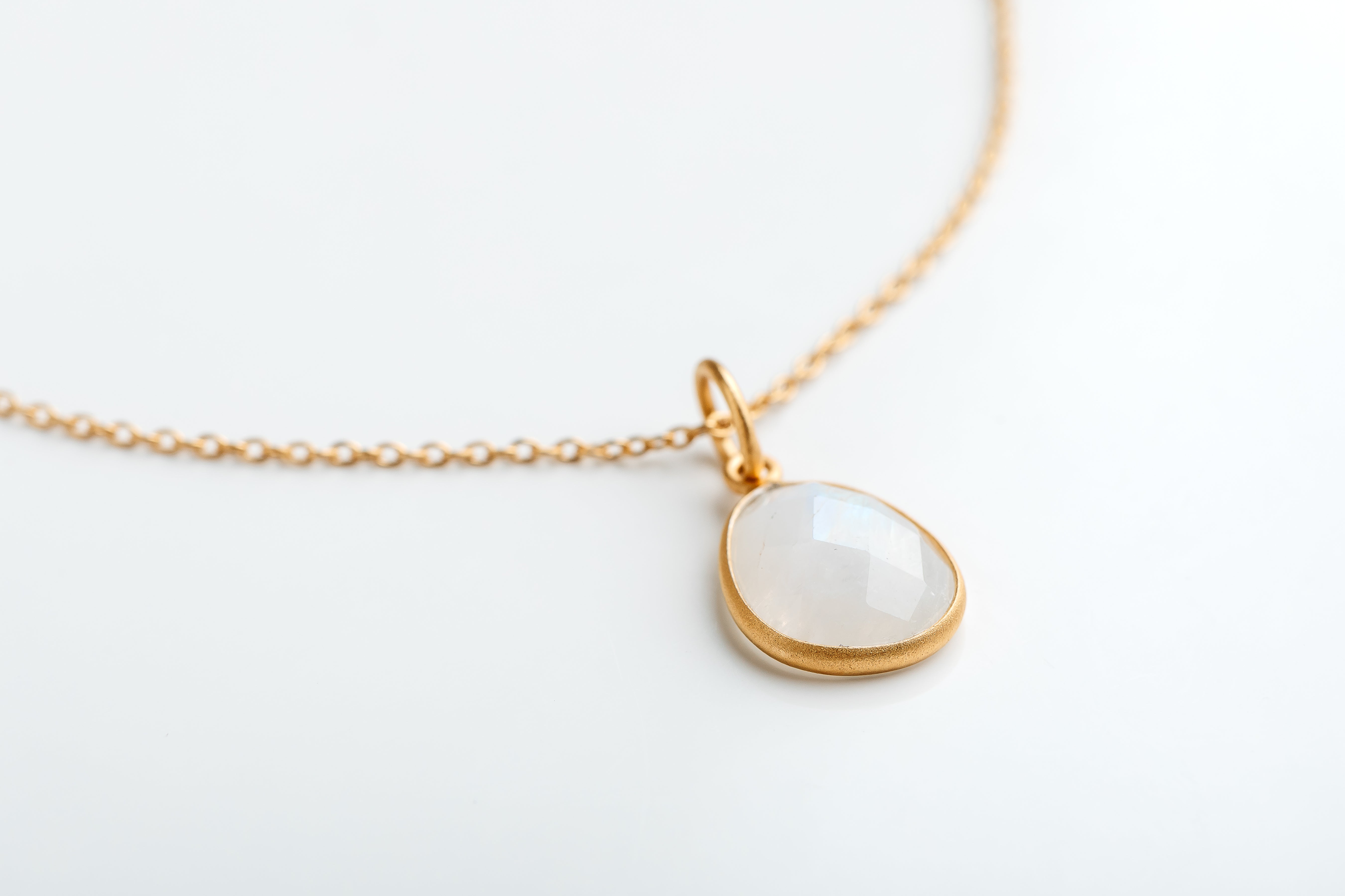 Gold Crystal Necklace