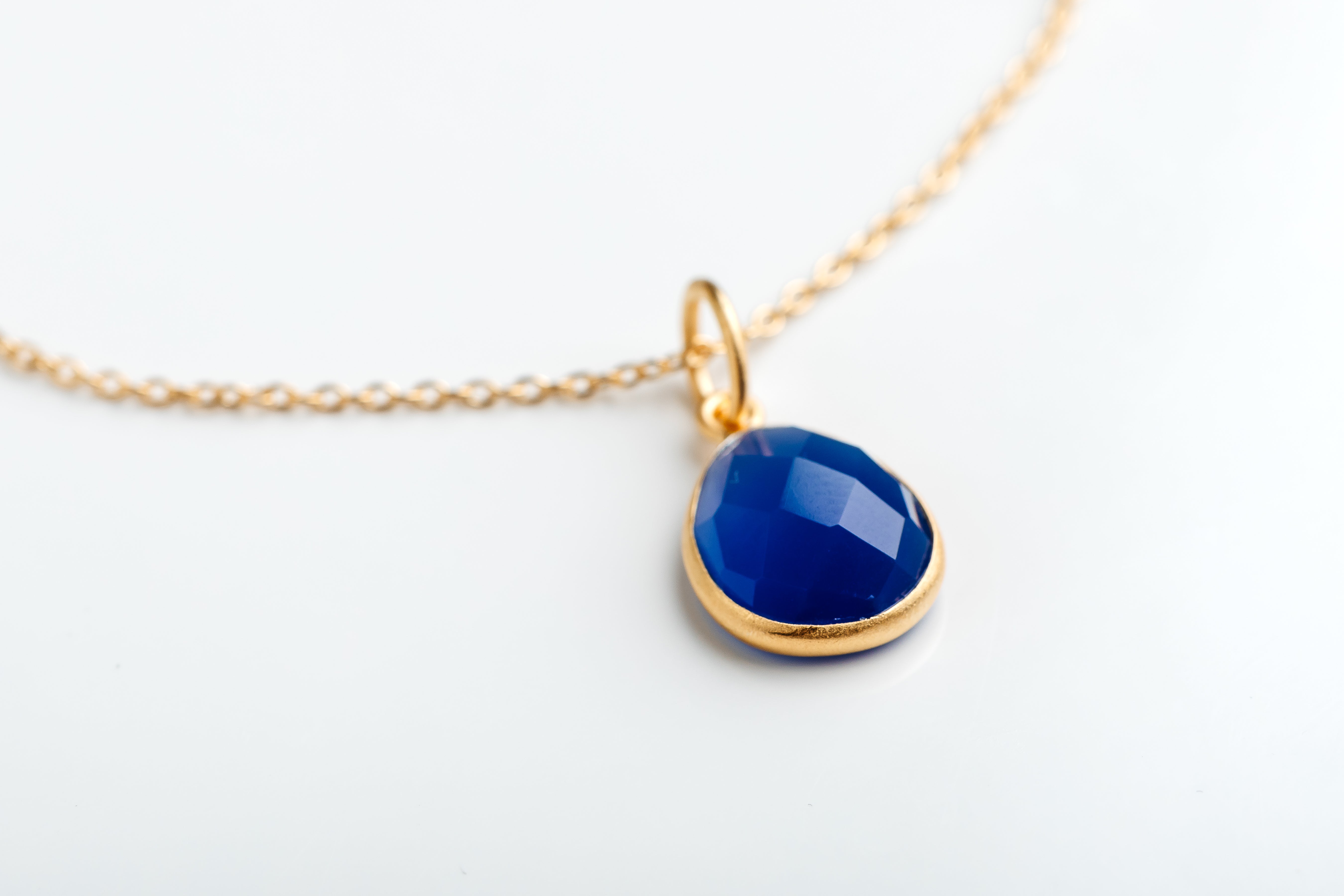 Gold Crystal Necklace