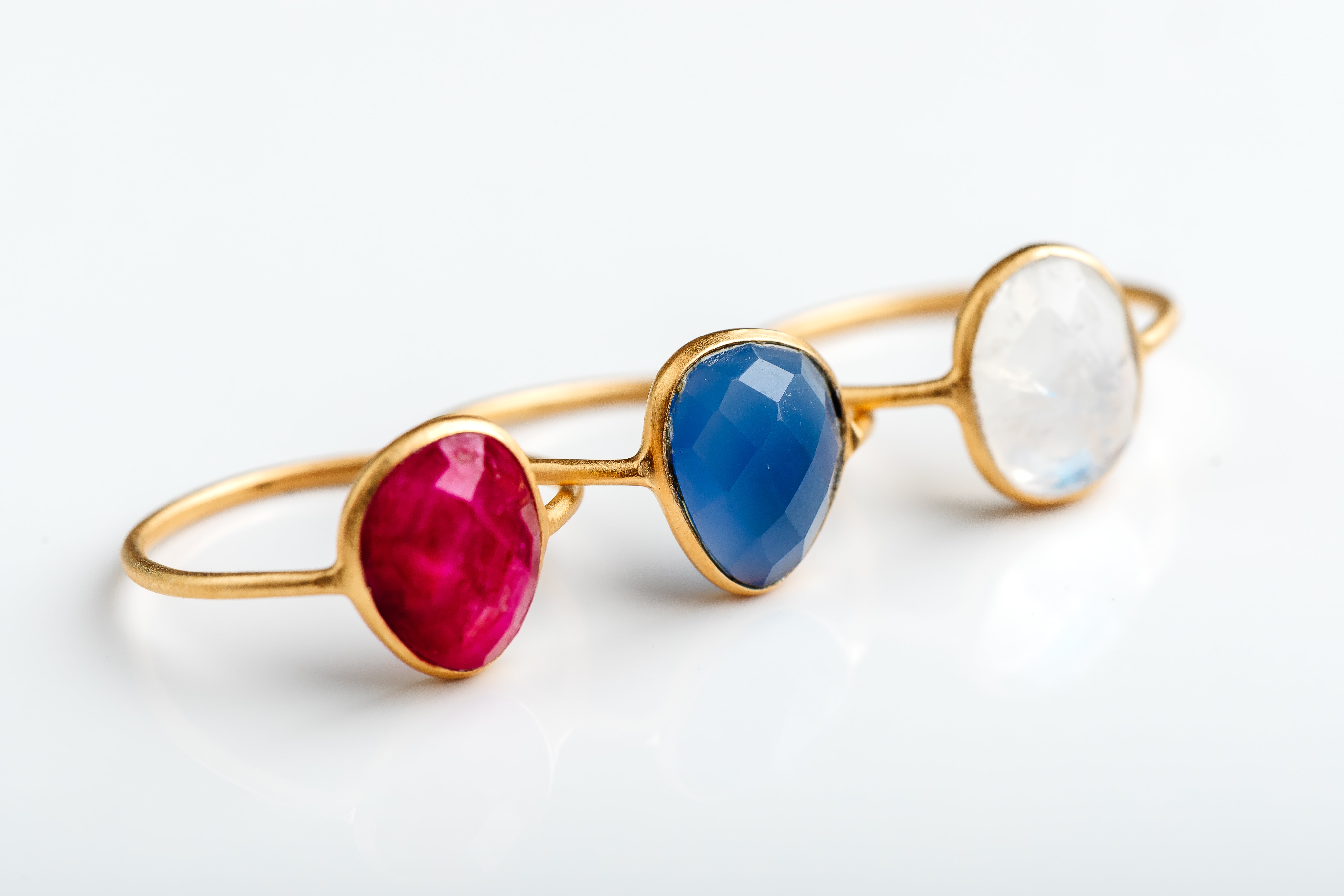 Gold Crystal Ring
