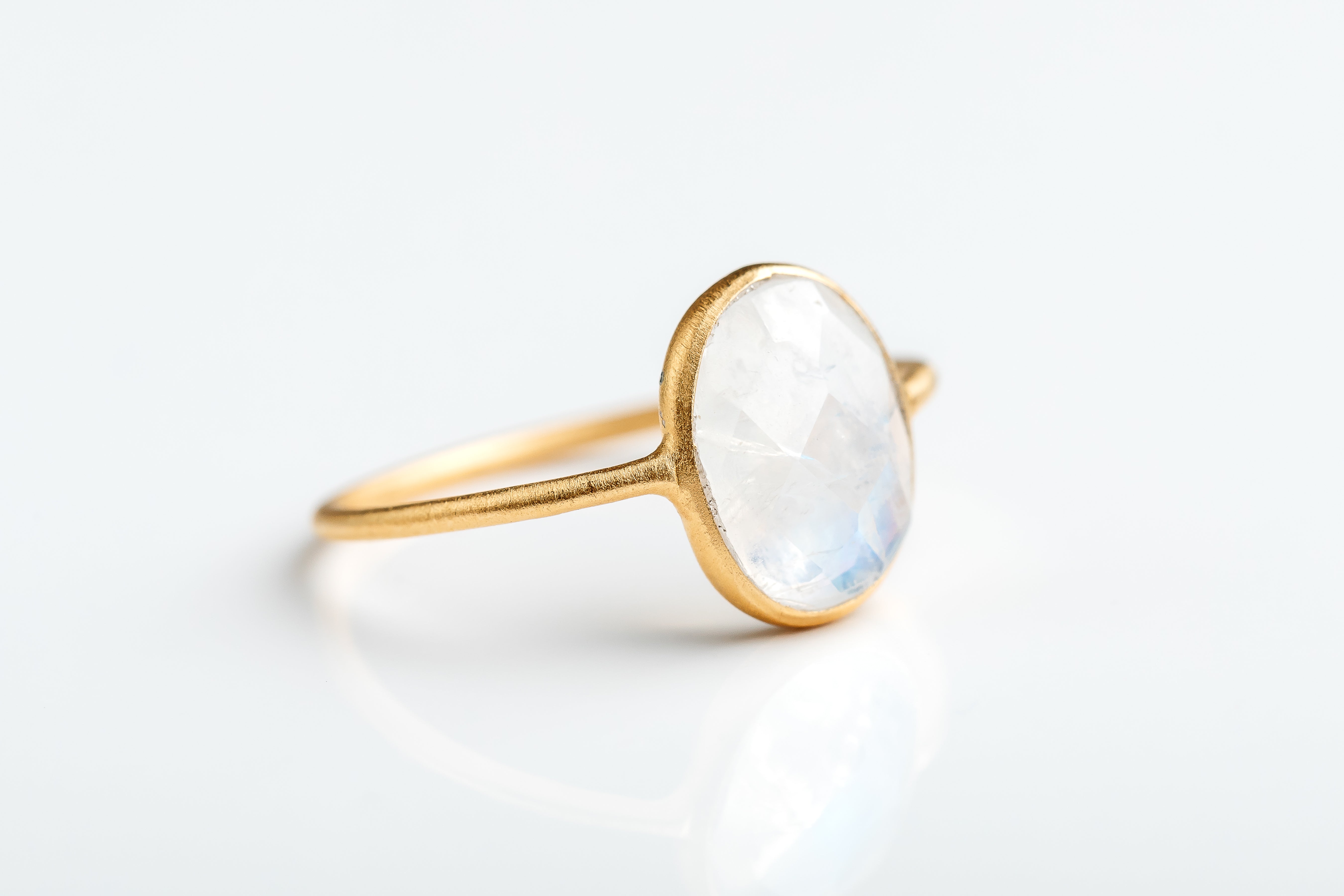 Gold Crystal Ring
