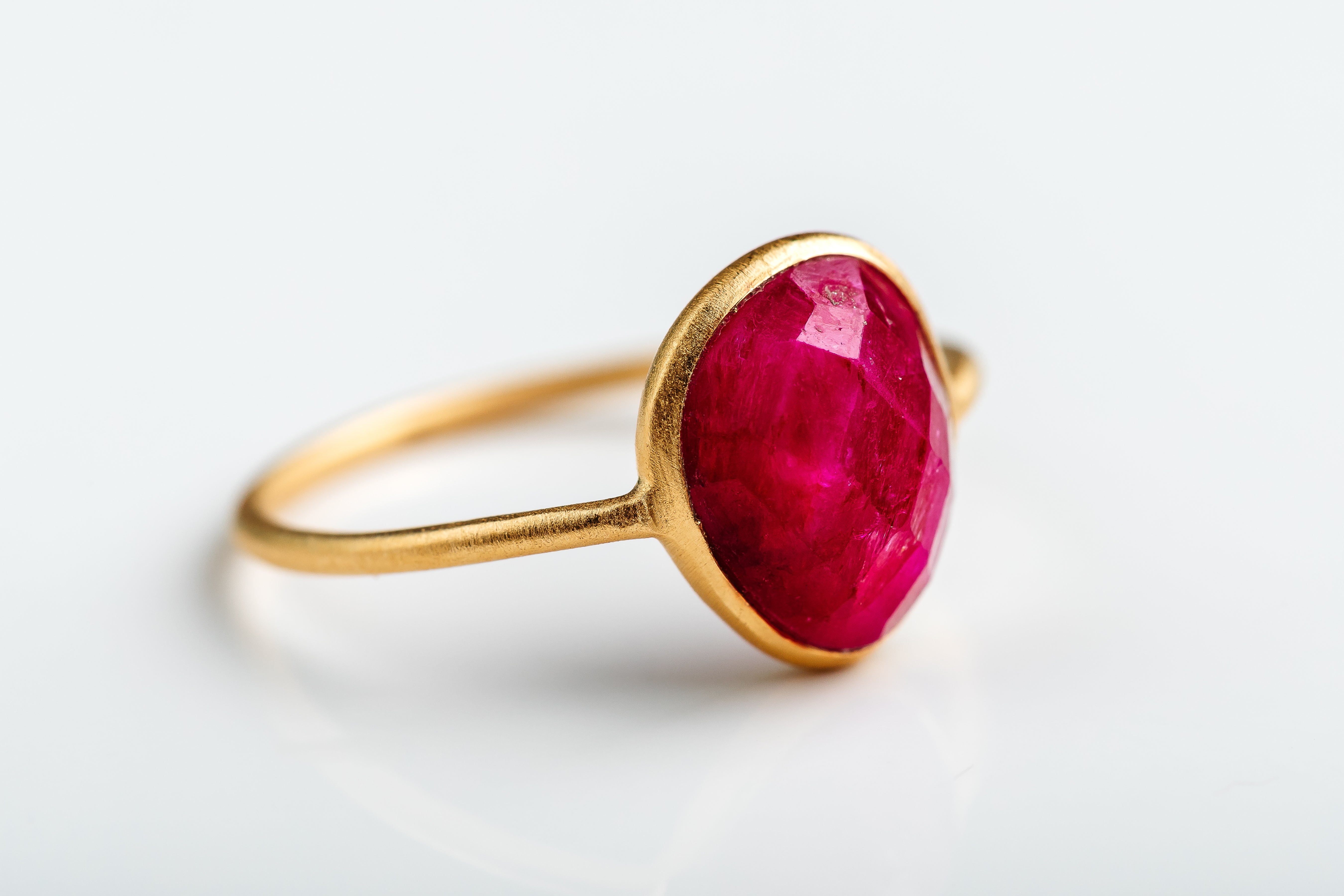 Gold Crystal Ring