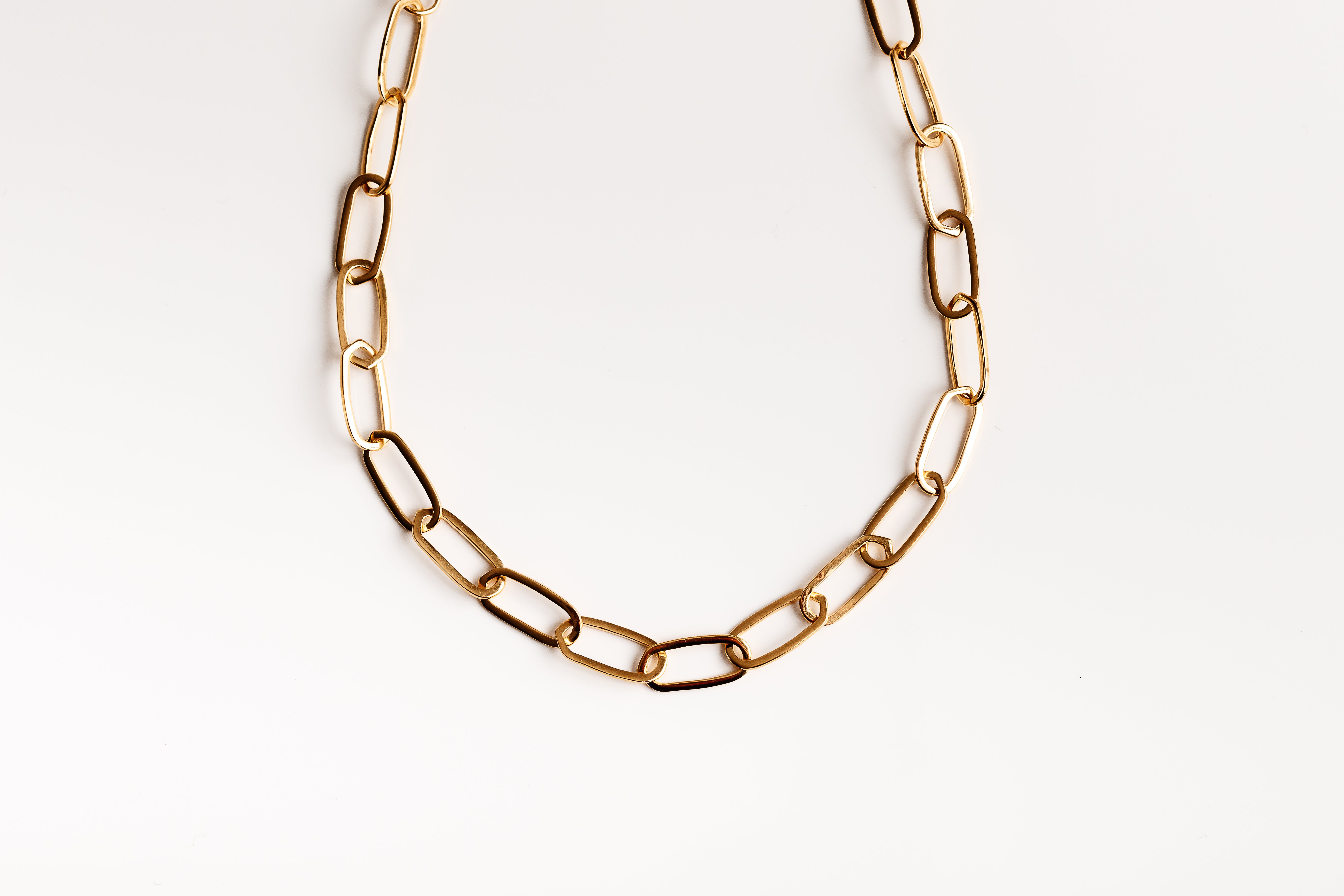 Gold Chunky Chain Necklace