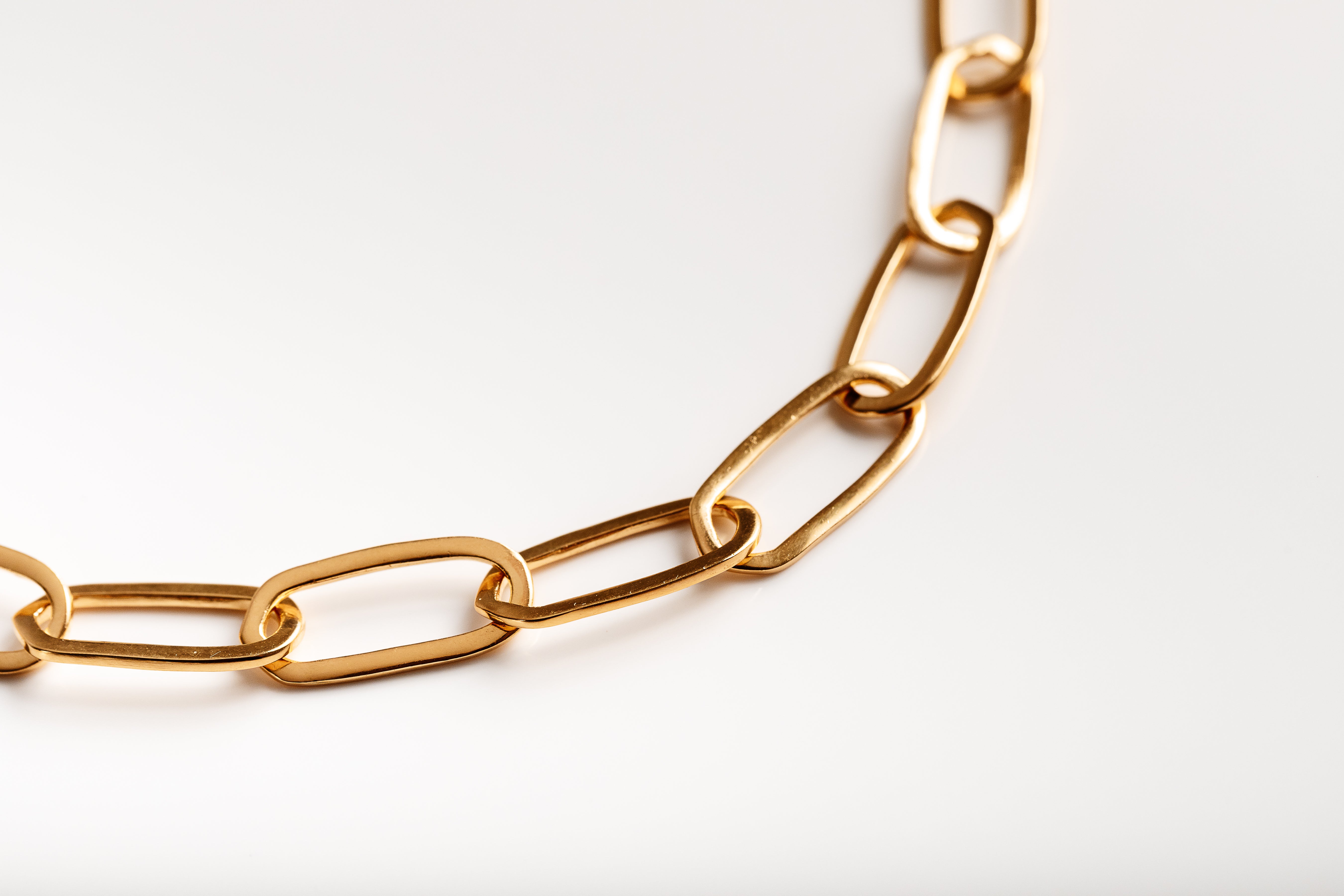 Gold Chunky Chain Necklace