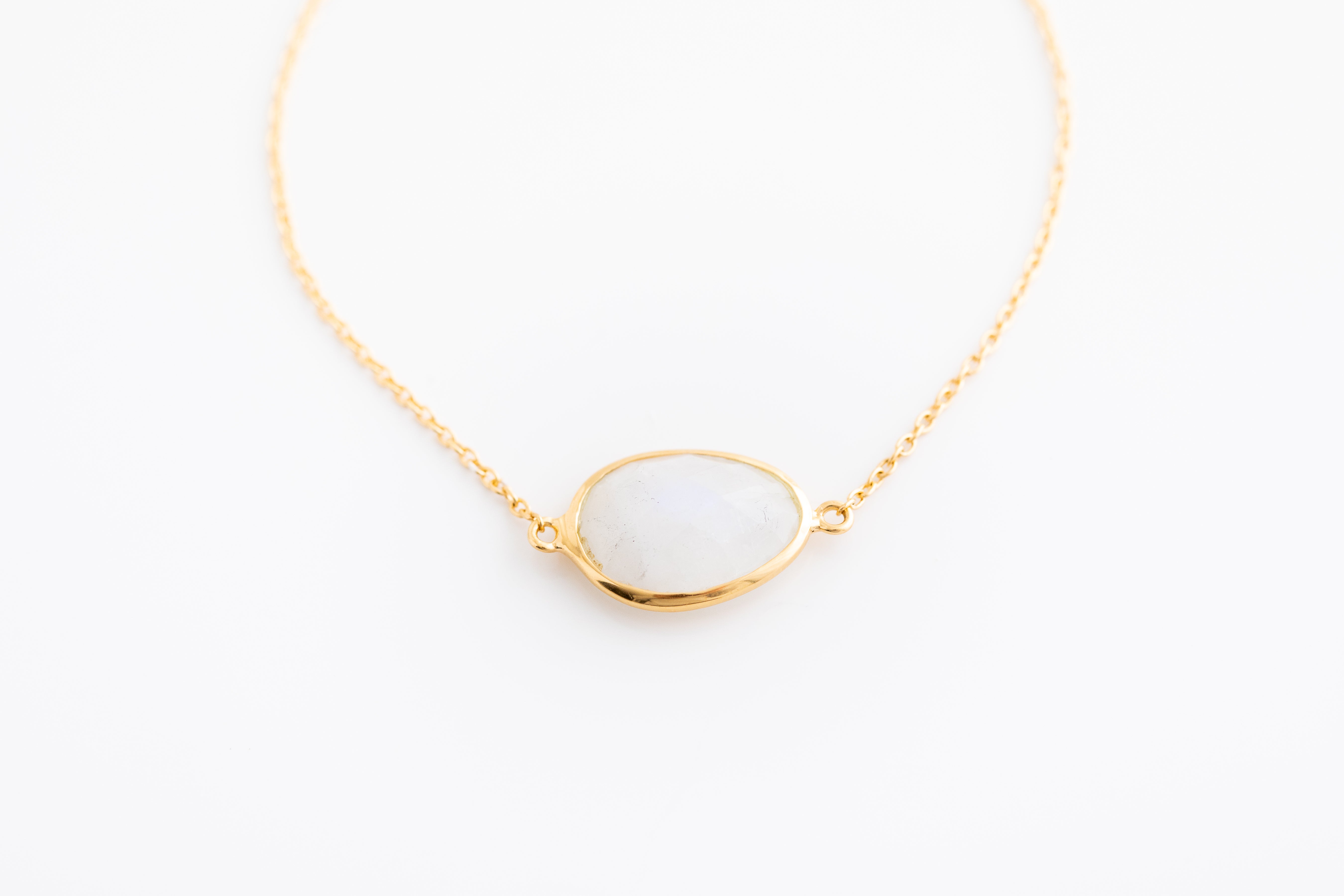 Gold Moonstone Bracelet