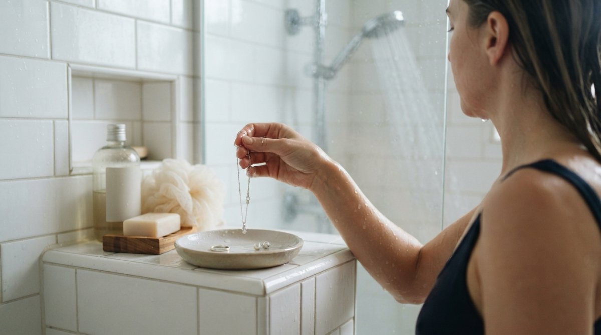 Can I Wear Silver Jewellery in the Shower? Care Guide