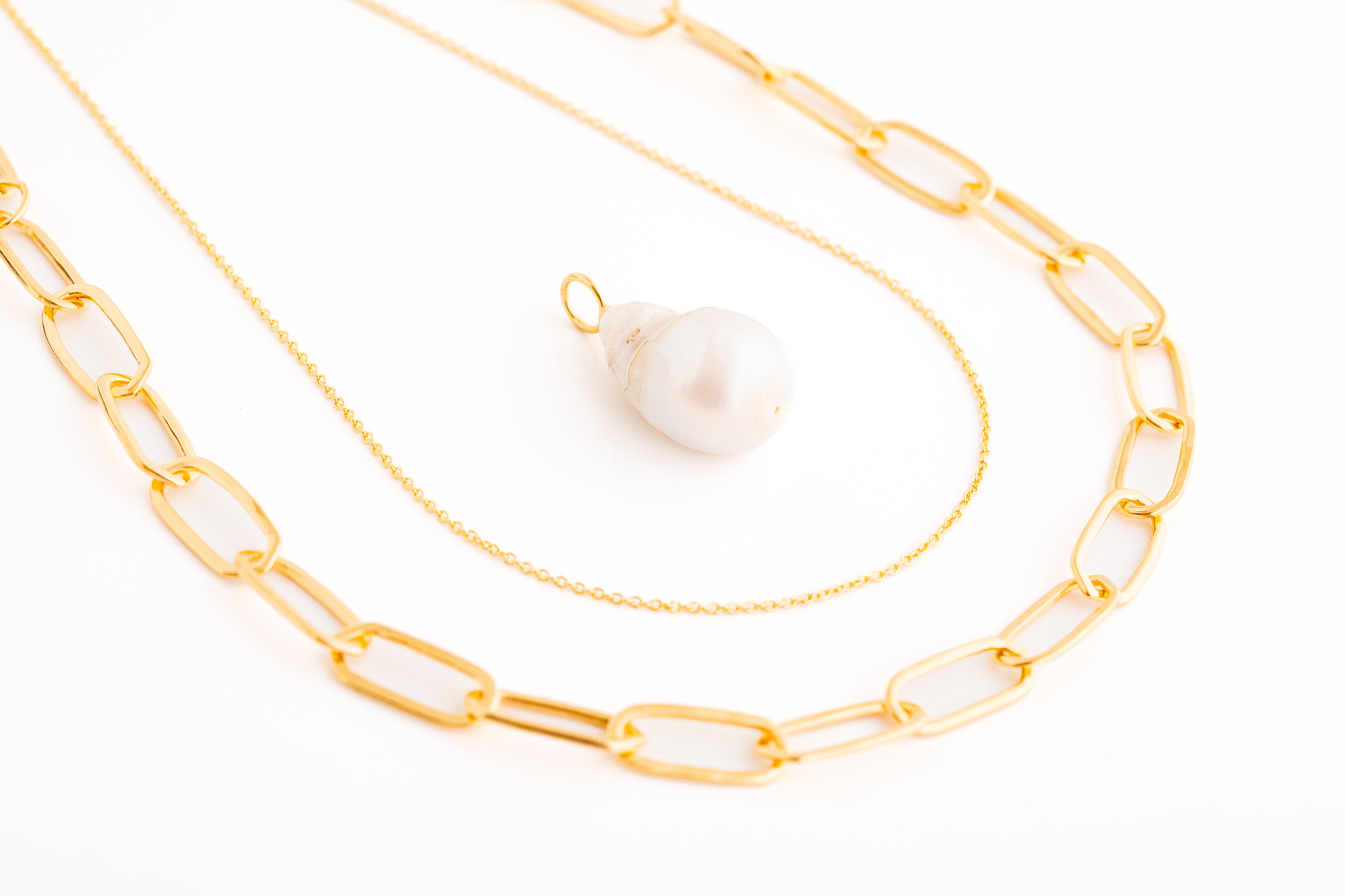 Large Gold Baroque Pearl