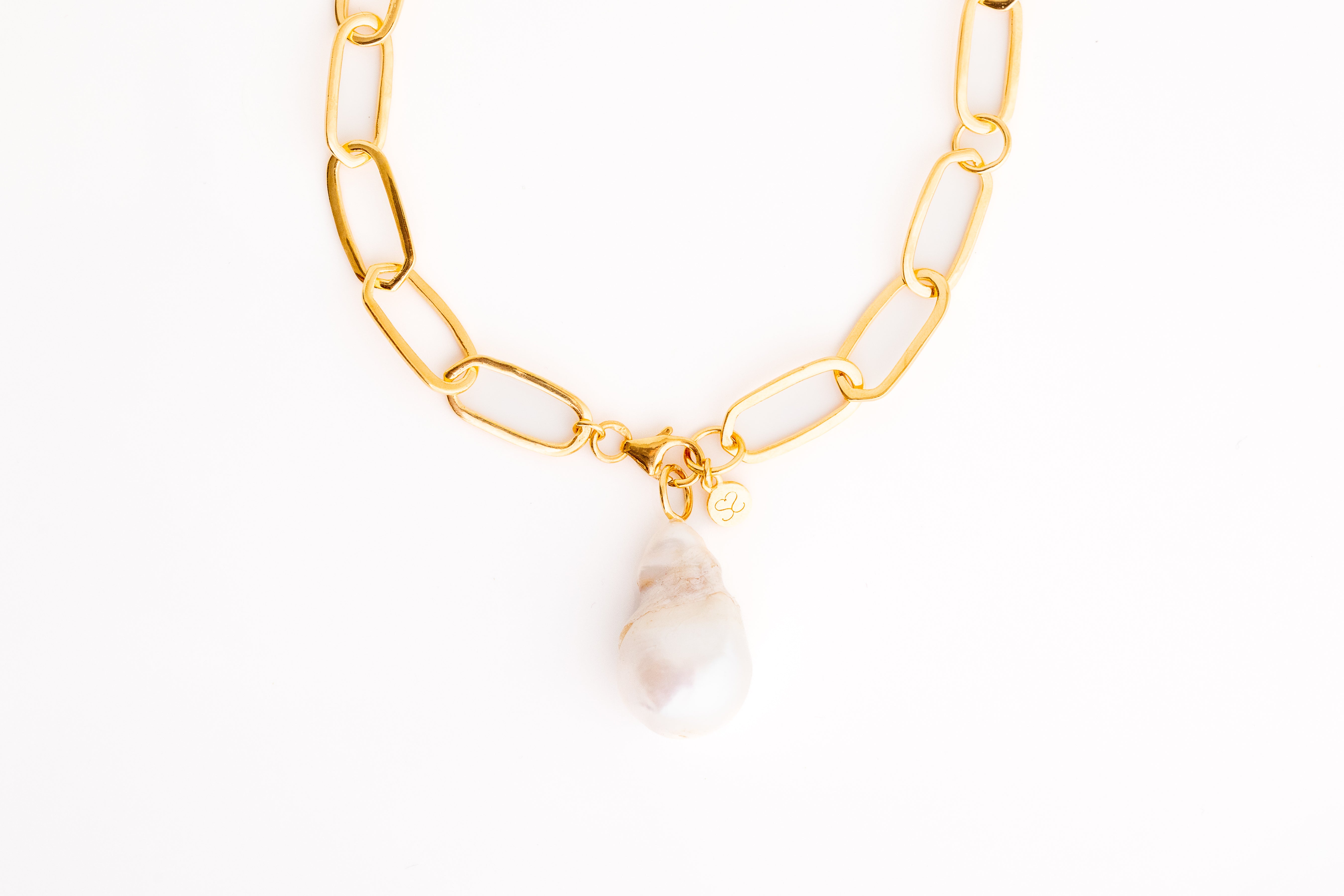 Large Gold Baroque Pearl