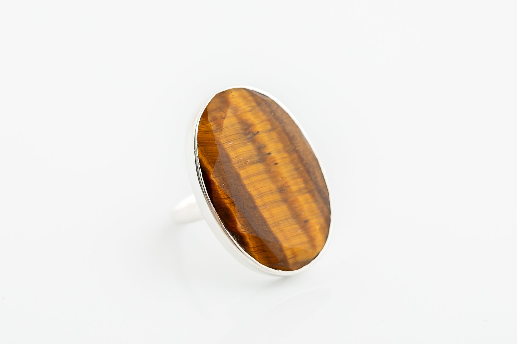 Large Tiger's Eye Ring
