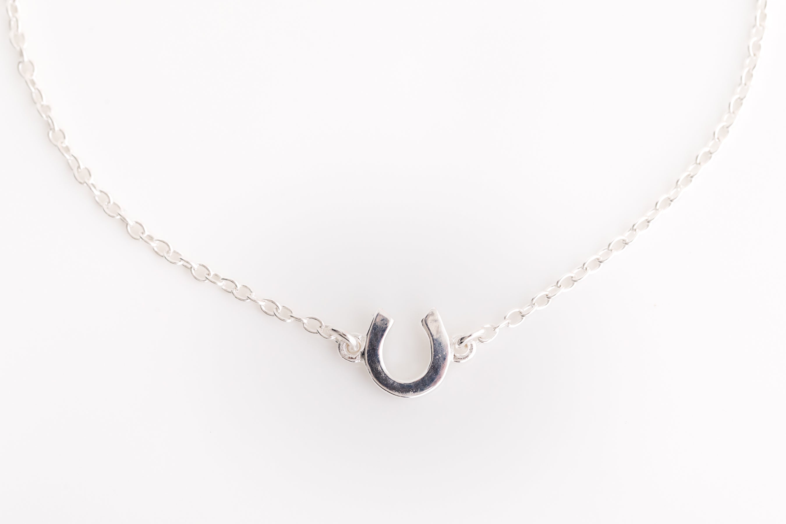 Silver Horseshoe Bracelet