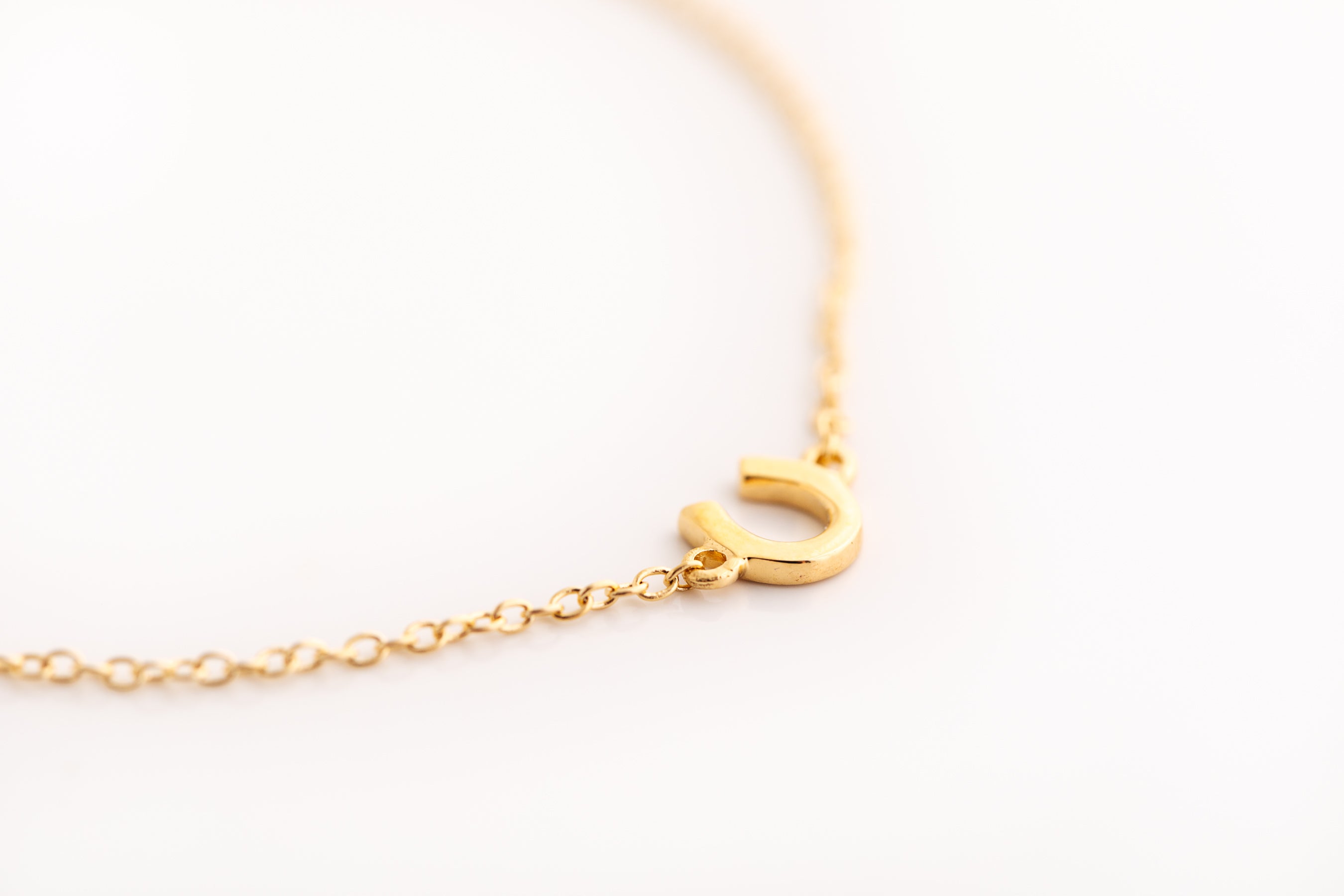 Gold Horseshoe Bracelet