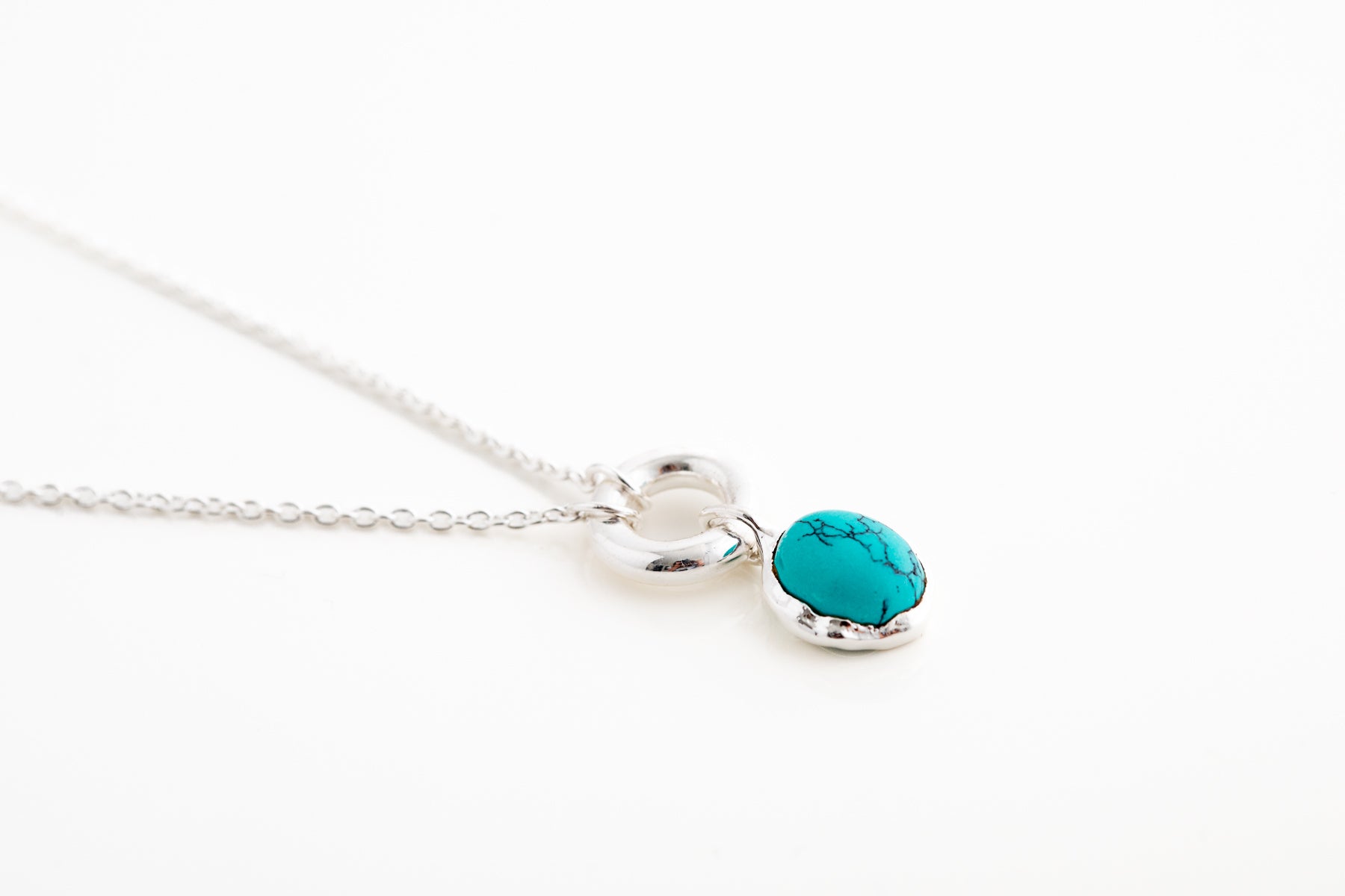 Turquoise and Silver Necklace