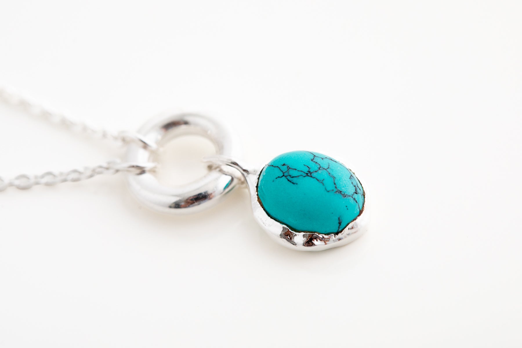 Turquoise and Silver Necklace