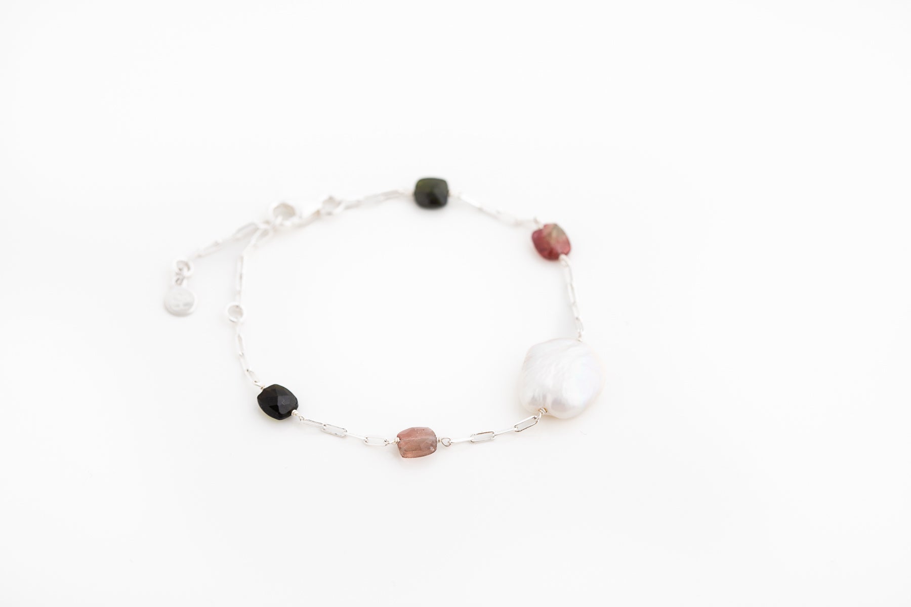 Pearl and Tourmaline Bracelet