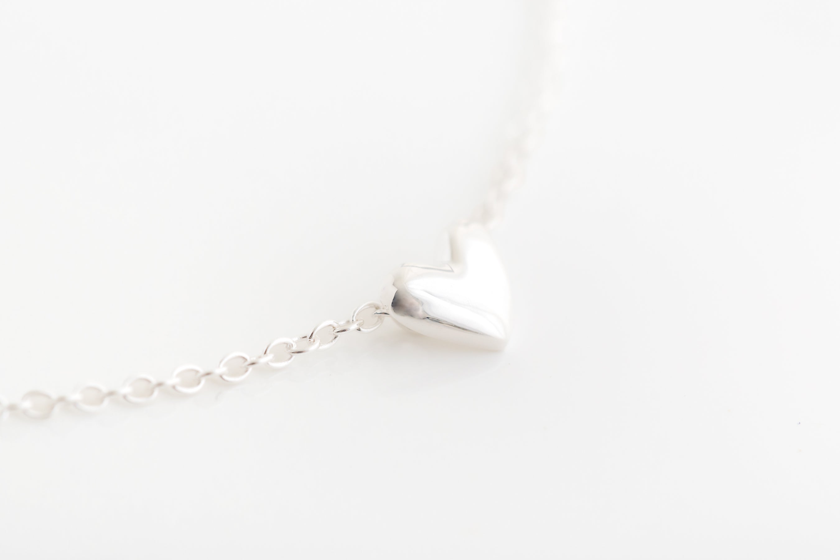 Tiny Silver Heart Set