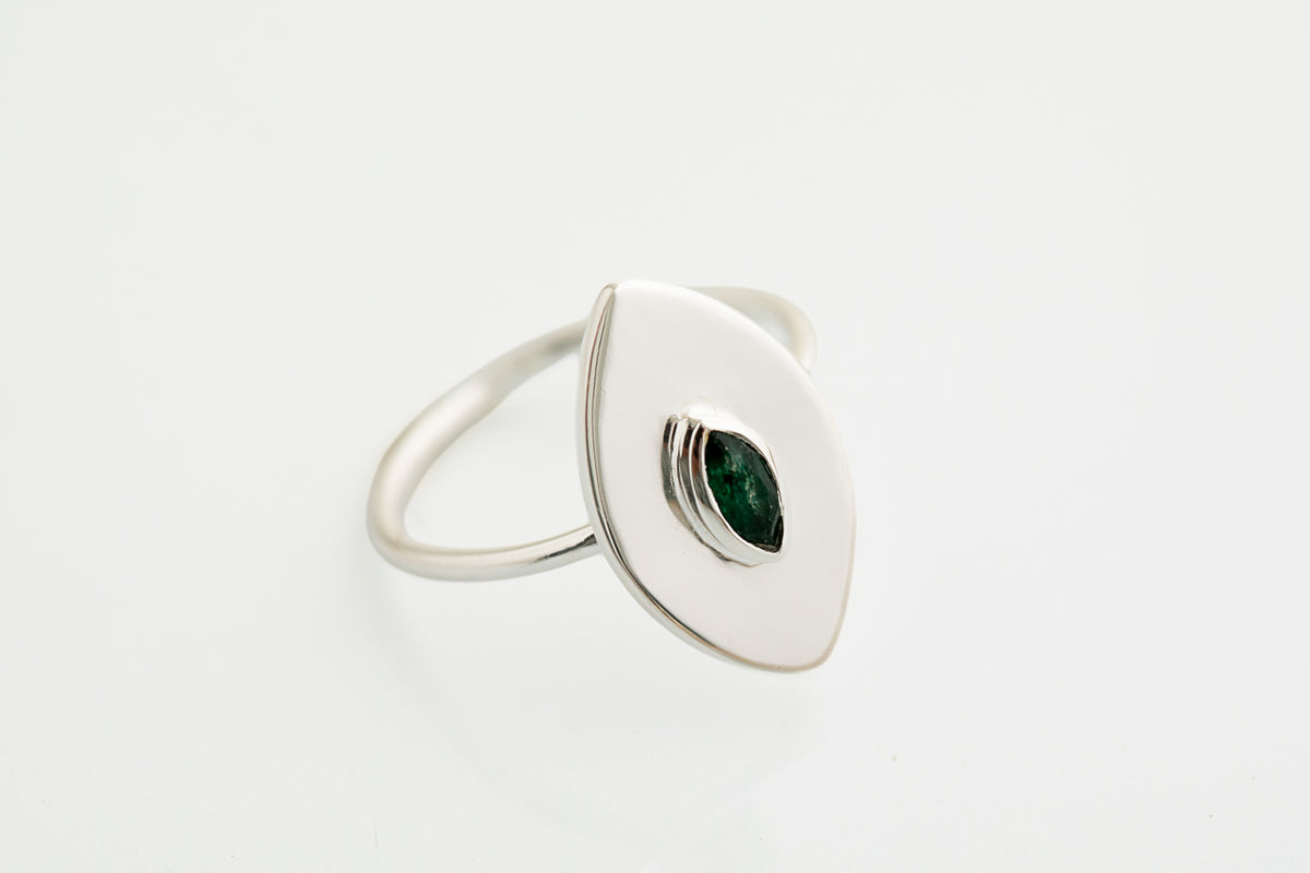 Green Aventurine Statement Ring