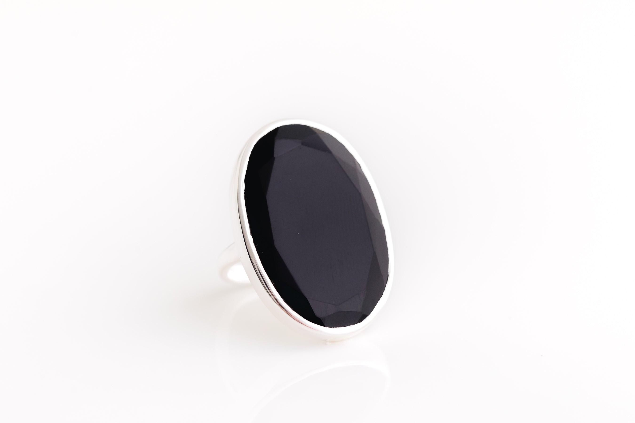 Large Black Onyx Ring