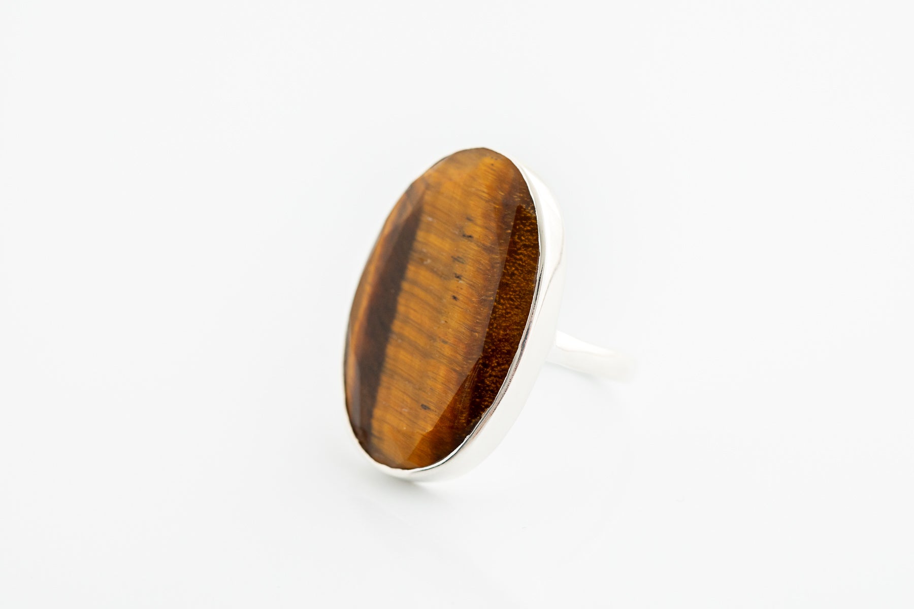 Large Tiger's Eye Ring