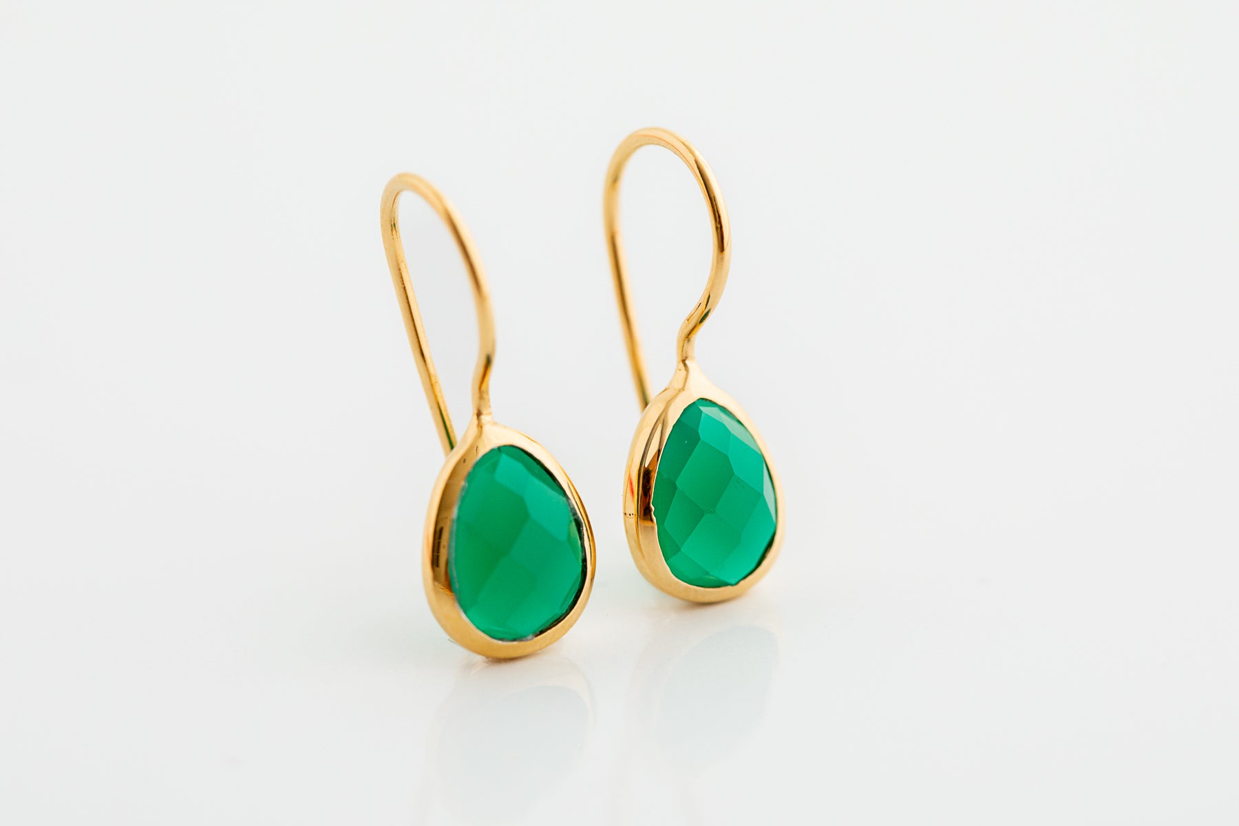 Gold Crystal Earrings